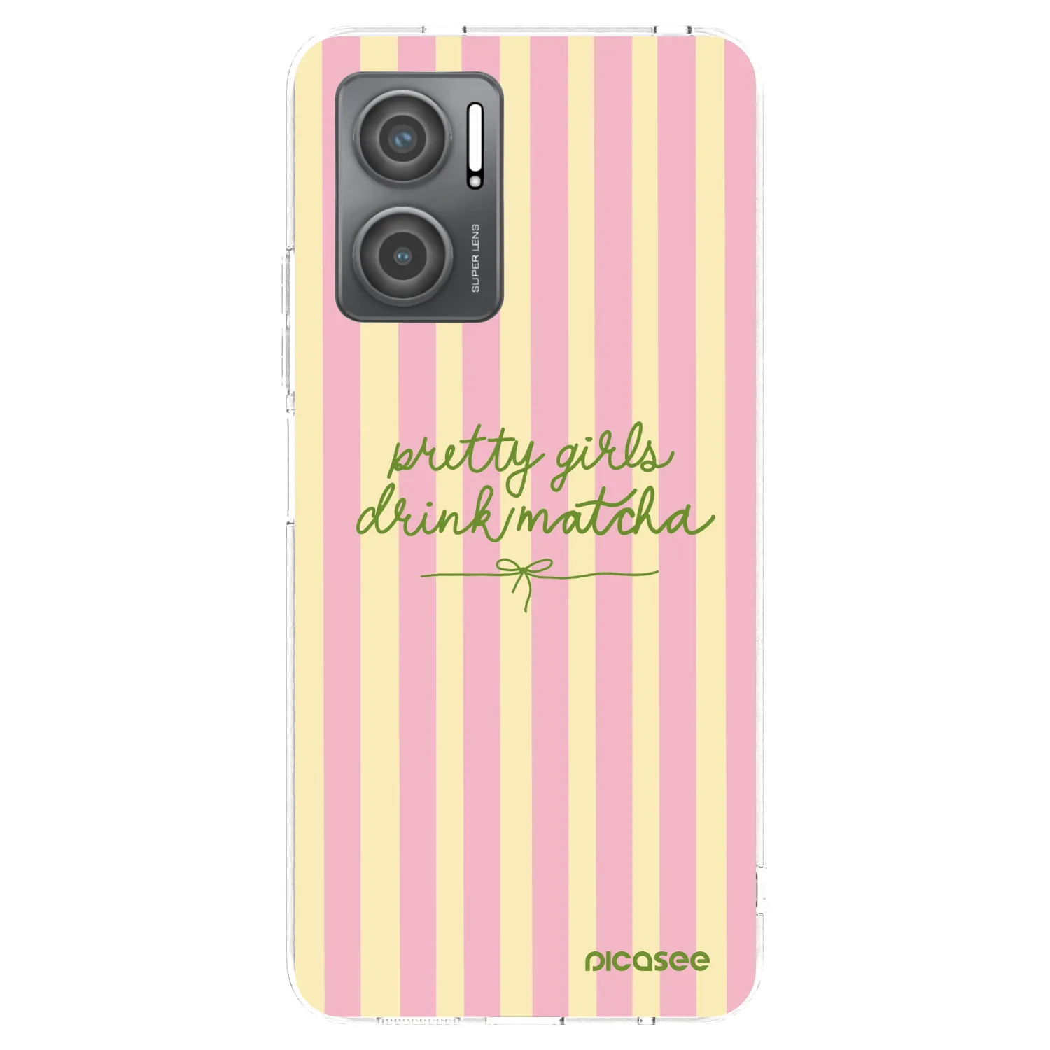 Picasee husă transparentă din silicon pentru Xiaomi Redmi 10 5G - Pretty matcha