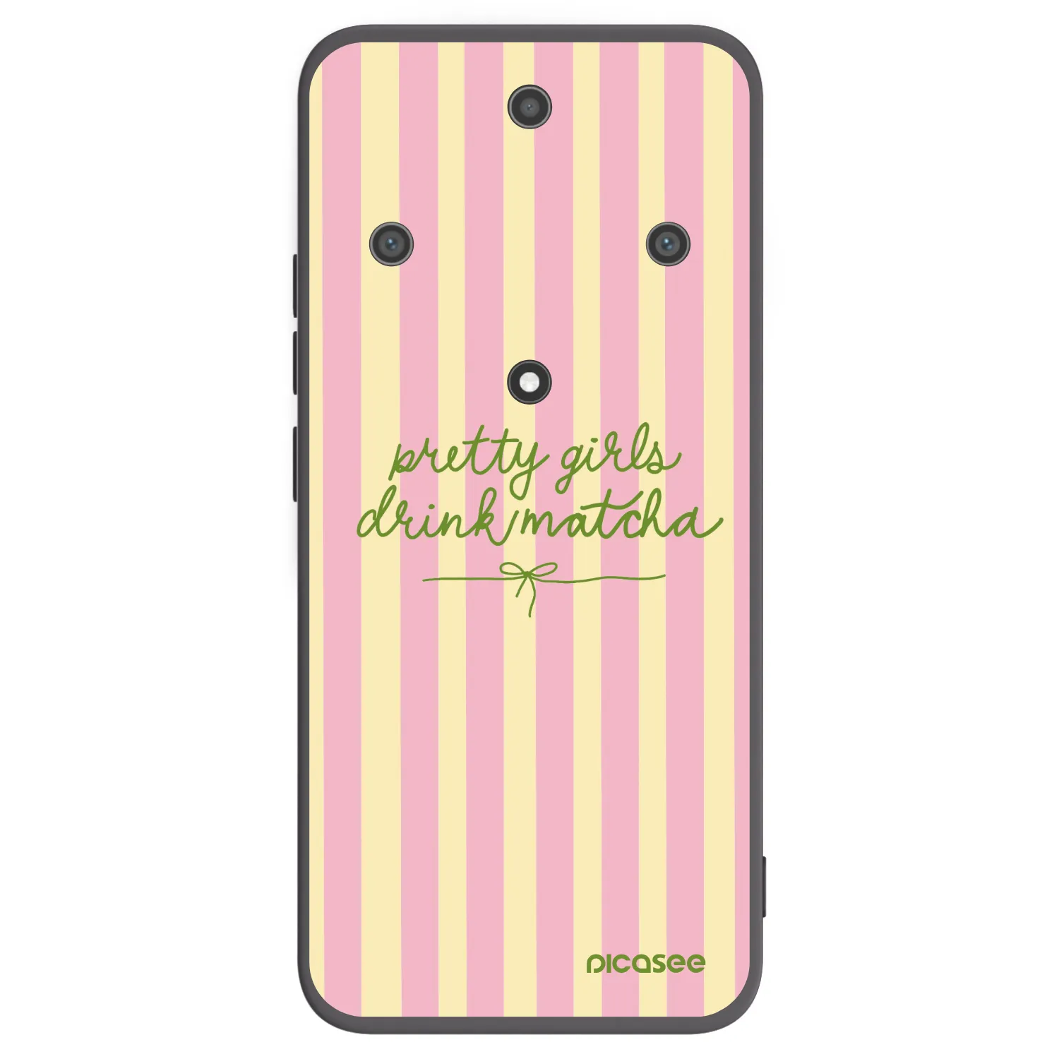 Picasee husă neagră din silicon pentru Honor Magic5 Lite 5G - Pretty matcha