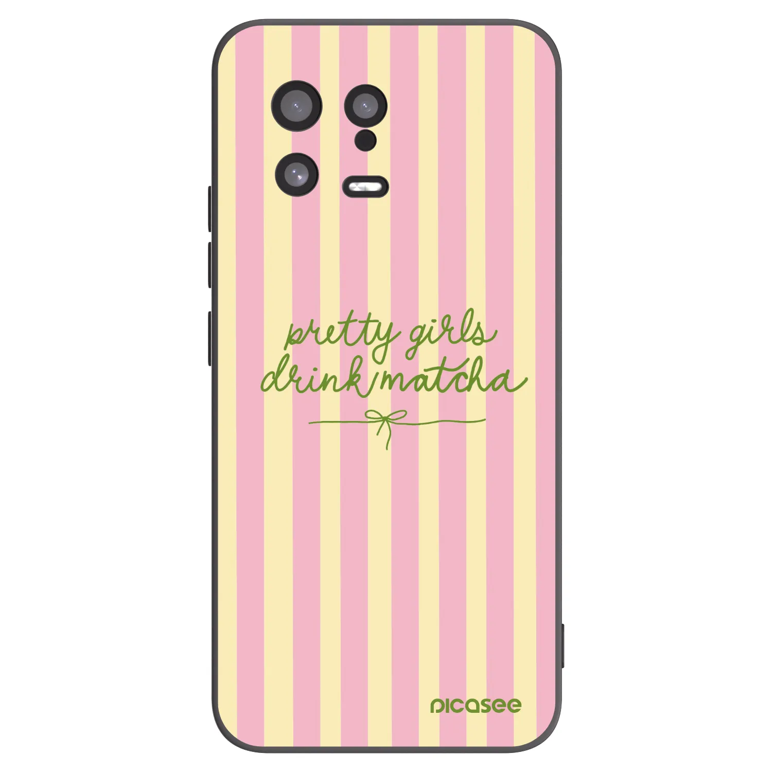 Picasee husă neagră din silicon pentru Xiaomi 13 - Pretty matcha