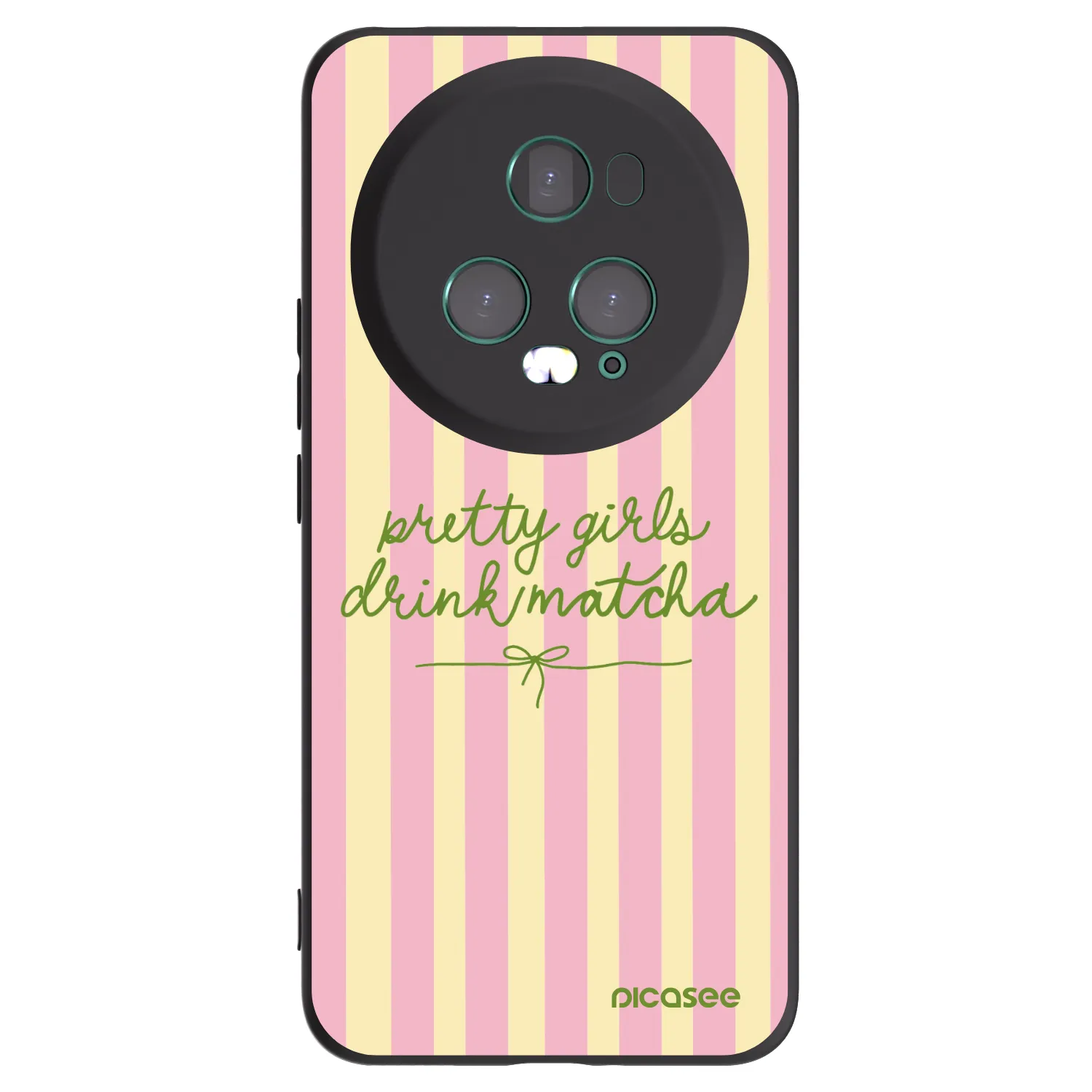 Picasee husă neagră din silicon pentru Honor Magic5 Pro - Pretty matcha