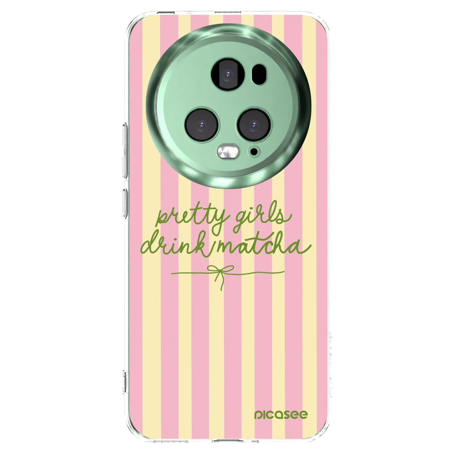 Picasee husă transparentă din silicon pentru Honor Magic5 Pro - Pretty matcha