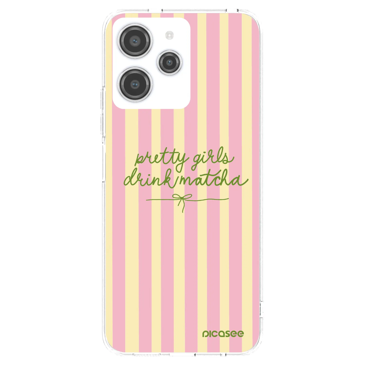 Picasee husă transparentă din silicon pentru Xiaomi Redmi 12 4G - Pretty matcha
