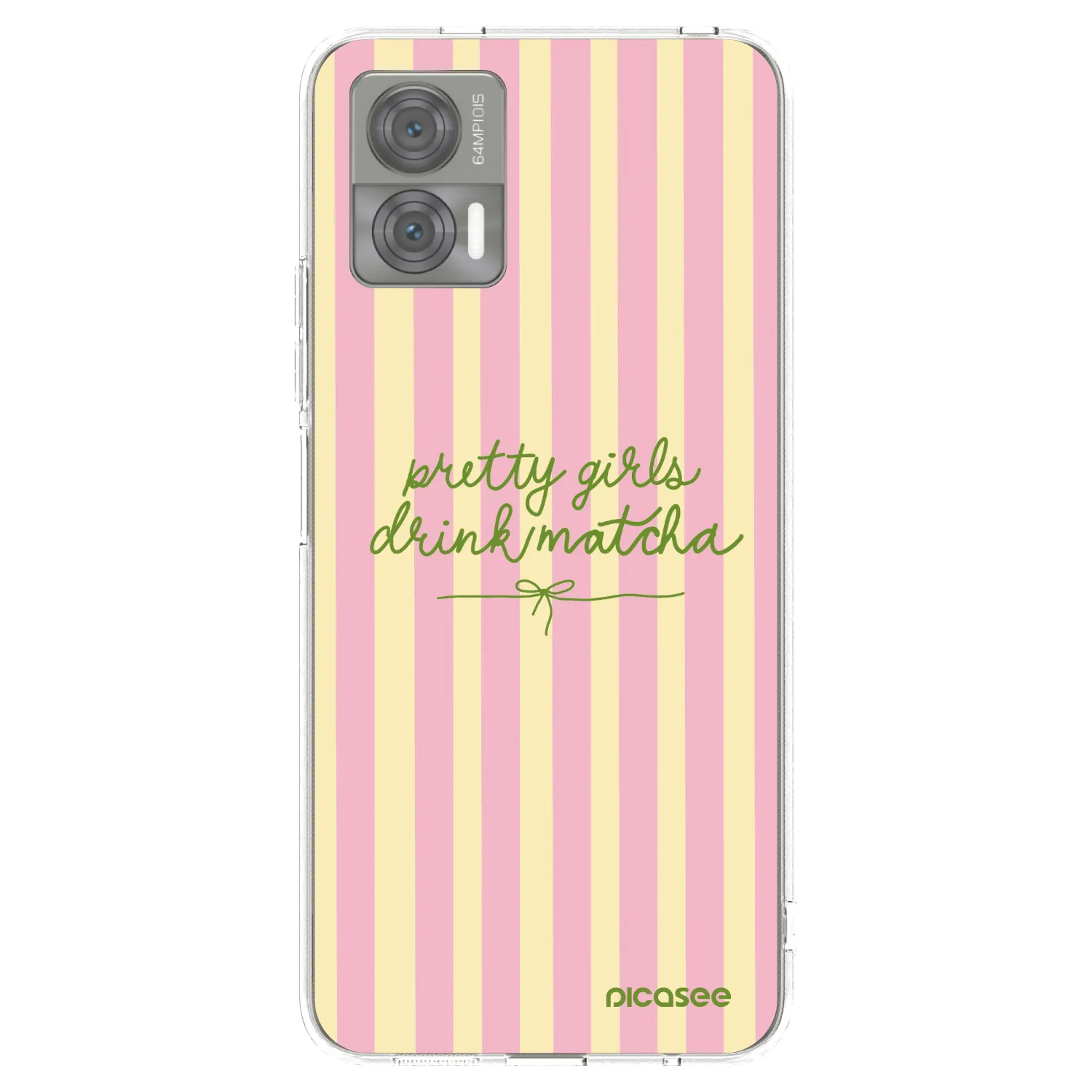 Picasee husă transparentă din silicon pentru Motorola Edge 30 Neo - Pretty matcha