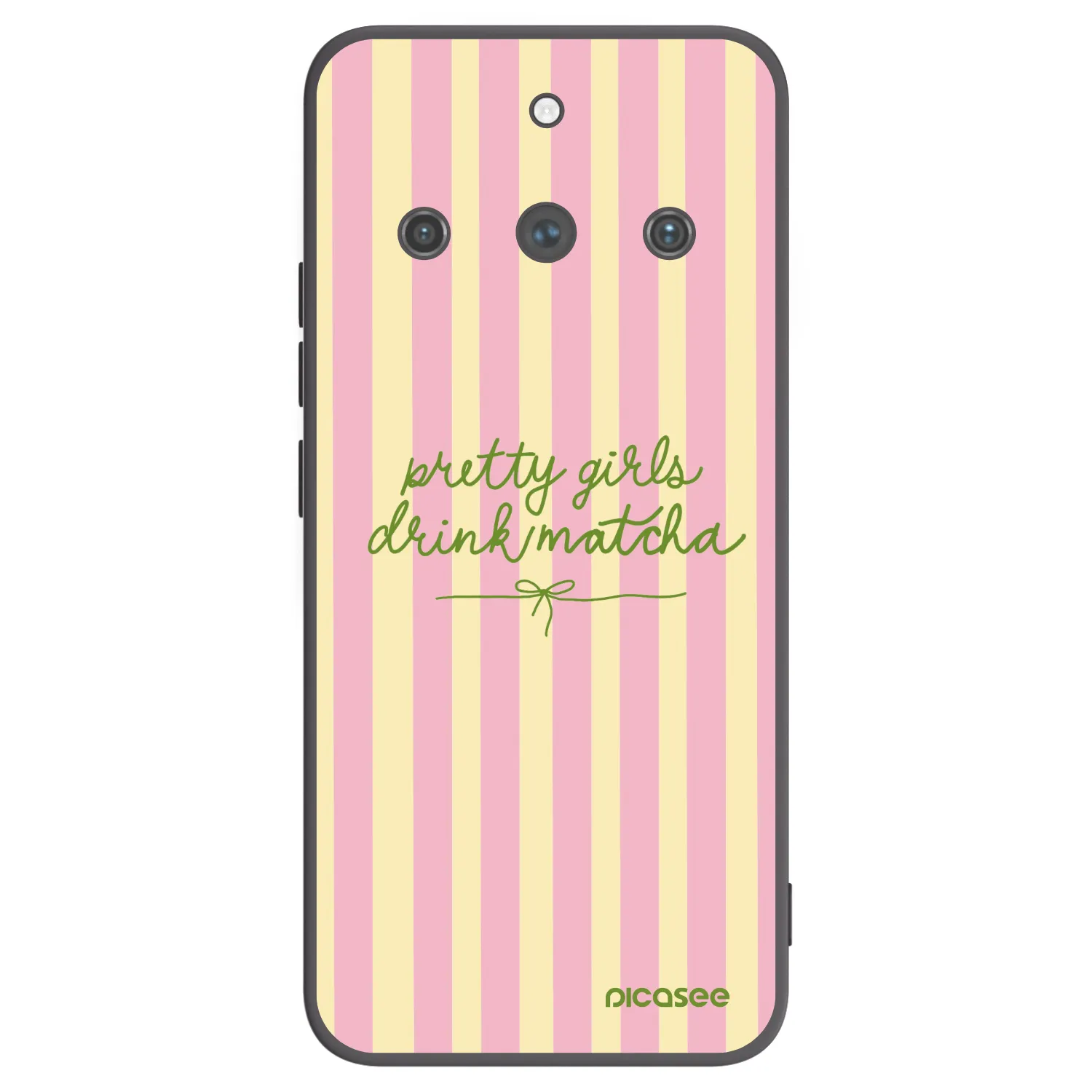 Picasee husă neagră din silicon pentru Realme 11 Pro+ - Pretty matcha