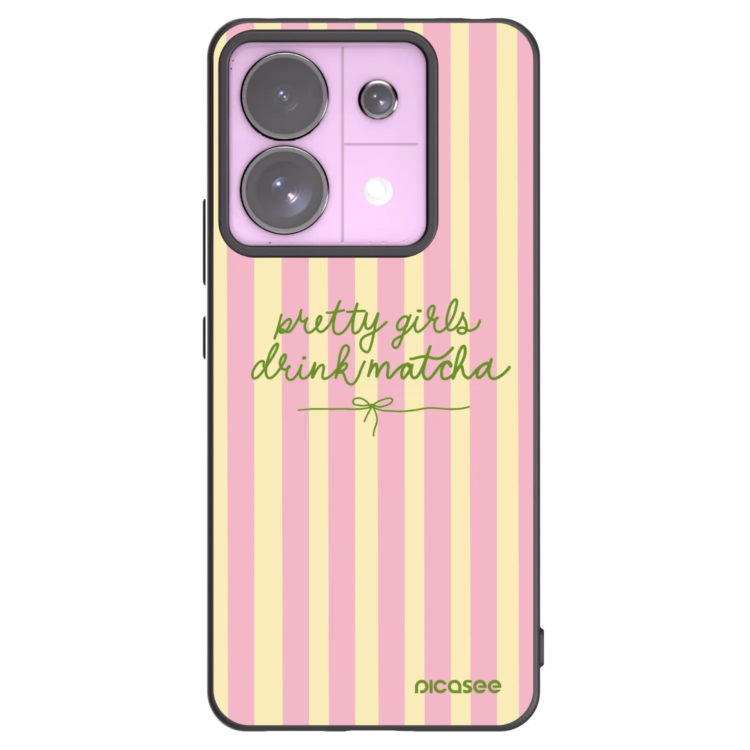 Picasee husă neagră din silicon pentru Xiaomi Redmi Note 13 Pro 5G - Pretty matcha