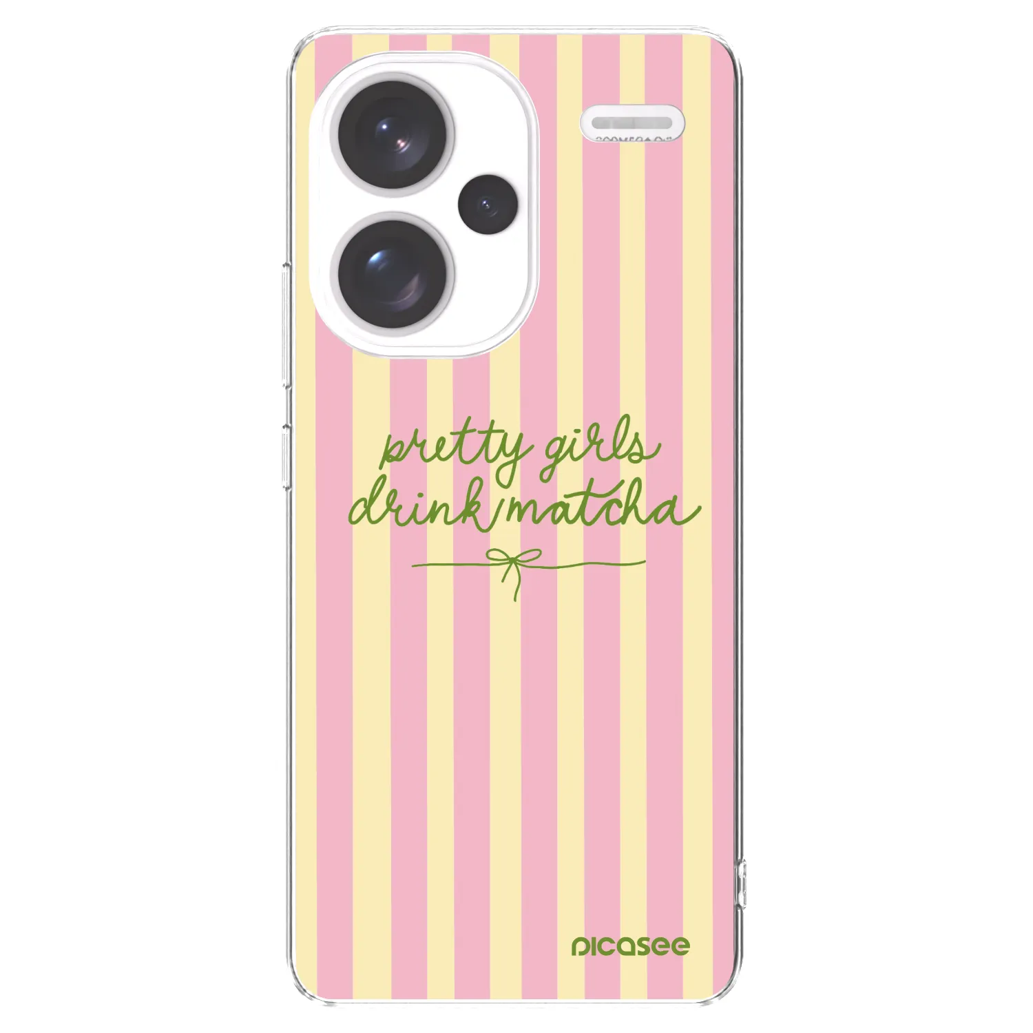 Picasee husă transparentă din silicon pentru Xiaomi Redmi Note 13 Pro+ 5G - Pretty matcha