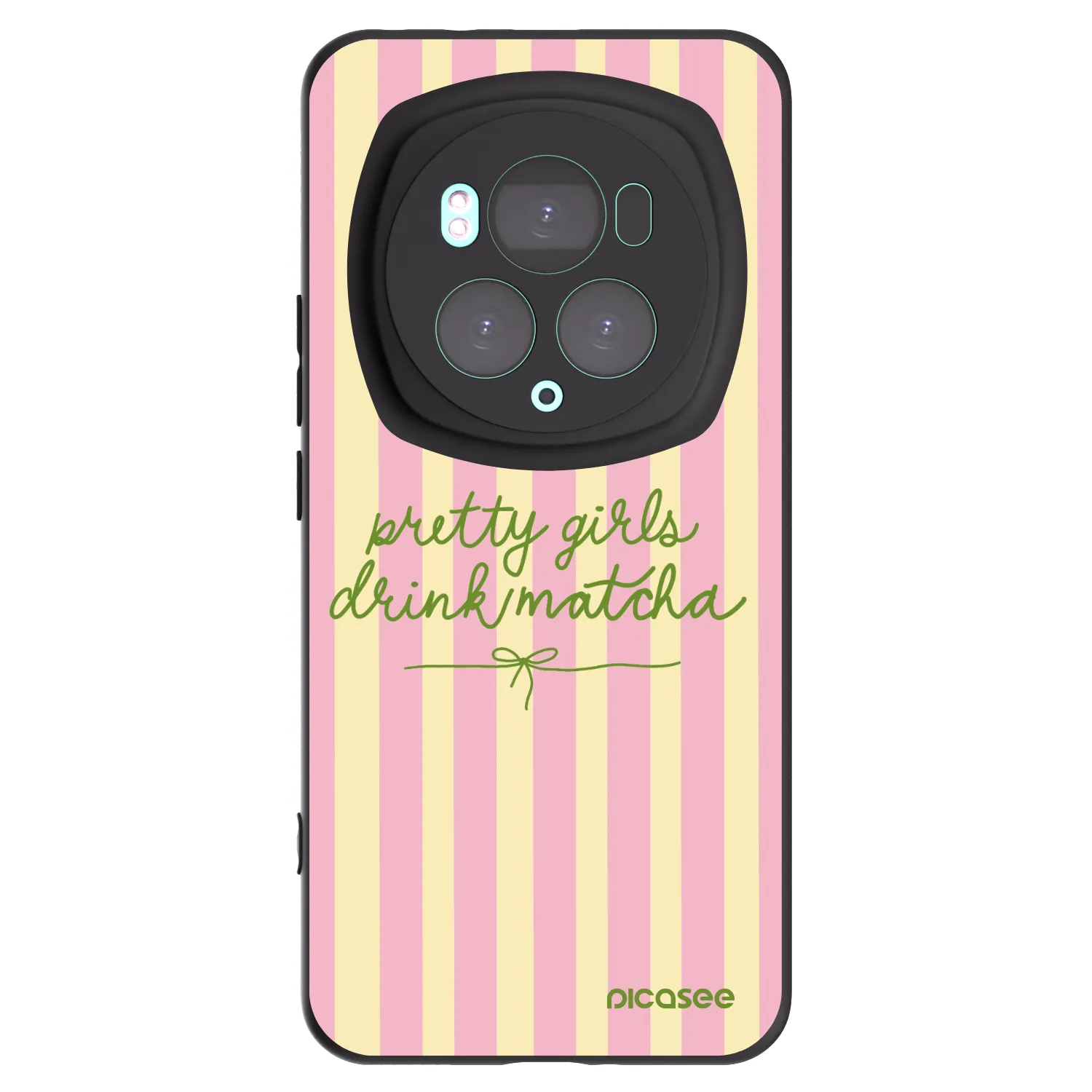 Picasee husă neagră din silicon pentru Honor Magic6 Pro - Pretty matcha