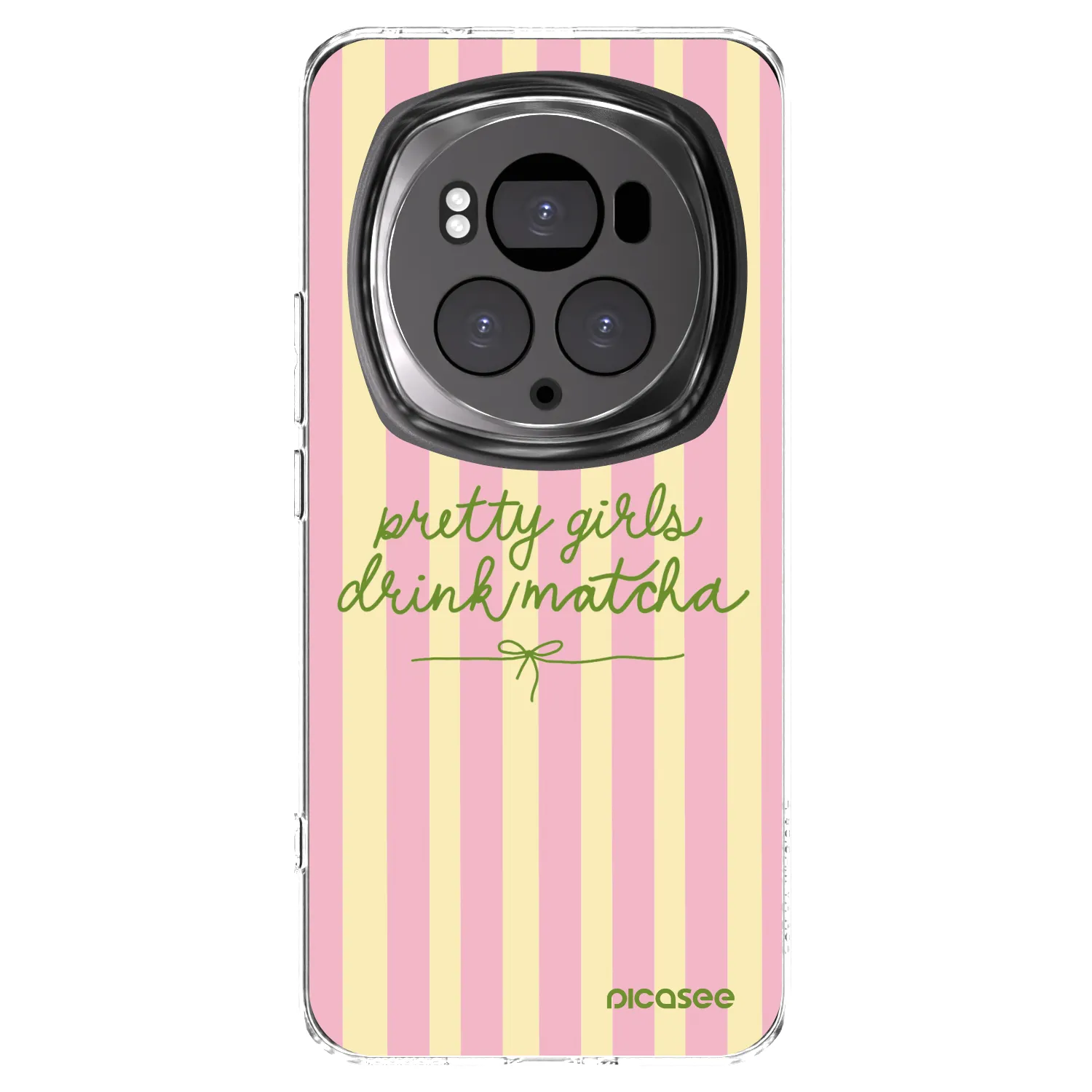 Picasee husă transparentă din silicon pentru Honor Magic6 Pro - Pretty matcha