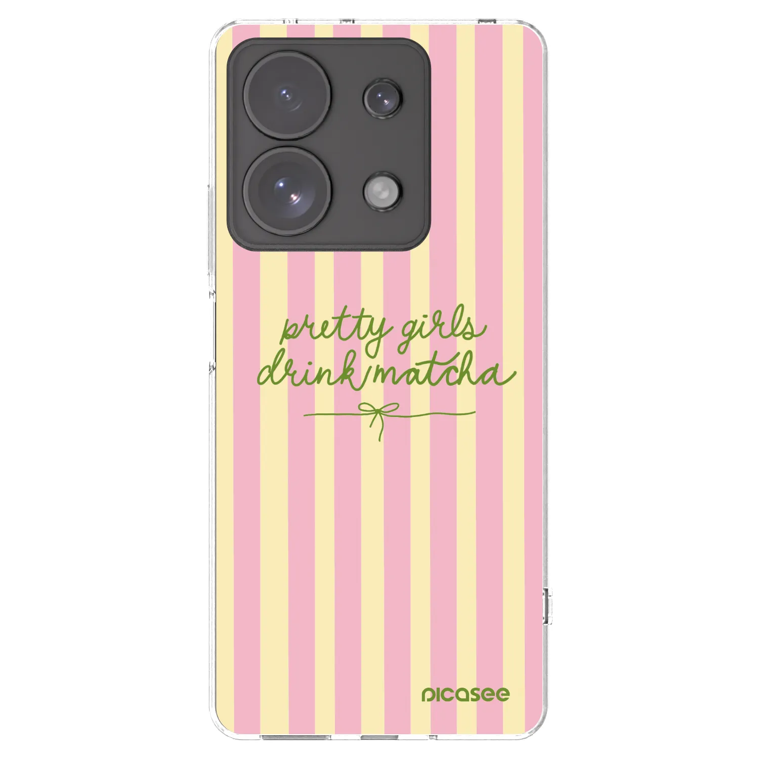 Picasee husă transparentă din silicon pentru Xiaomi Redmi Note 13 Pro 4G - Pretty matcha