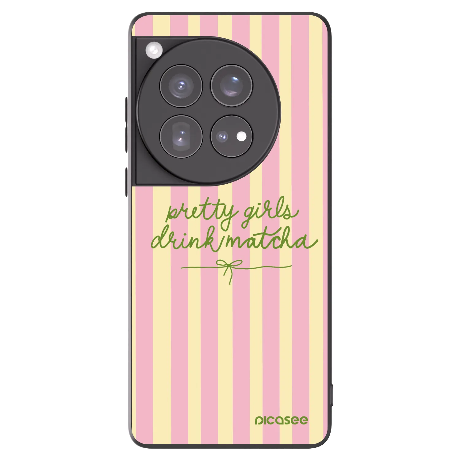 Picasee husă neagră din silicon pentru OnePlus 12 5G - Pretty matcha
