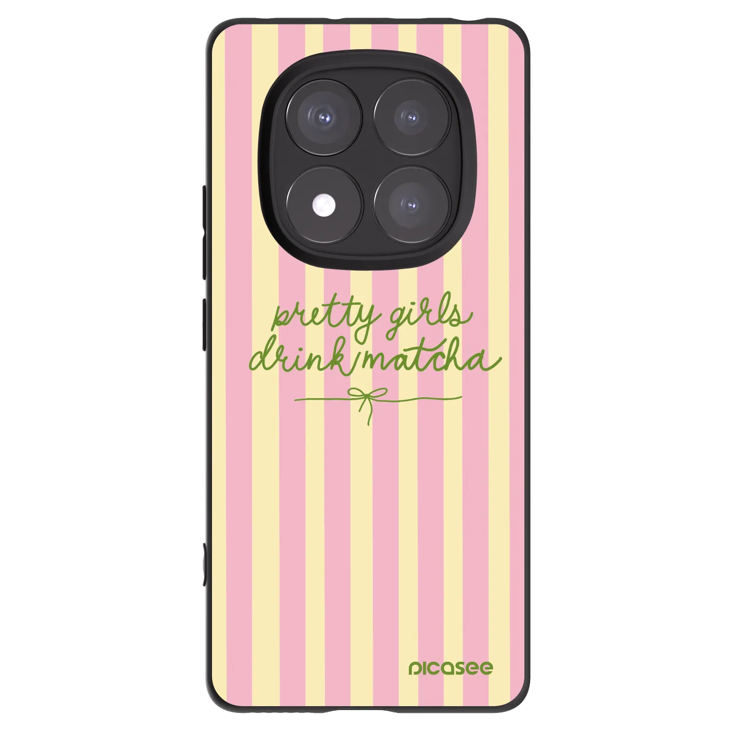 Picasee husă neagră din silicon pentru Xiaomi Redmi Note 14 Pro 5G - Pretty matcha