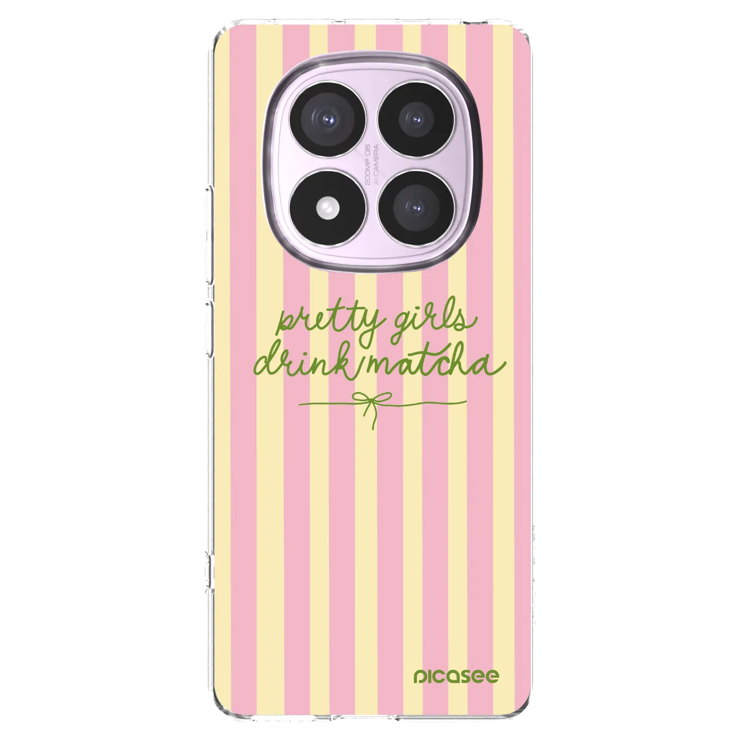 Picasee husă transparentă din silicon pentru Xiaomi Redmi Note 14 Pro 5G - Pretty matcha