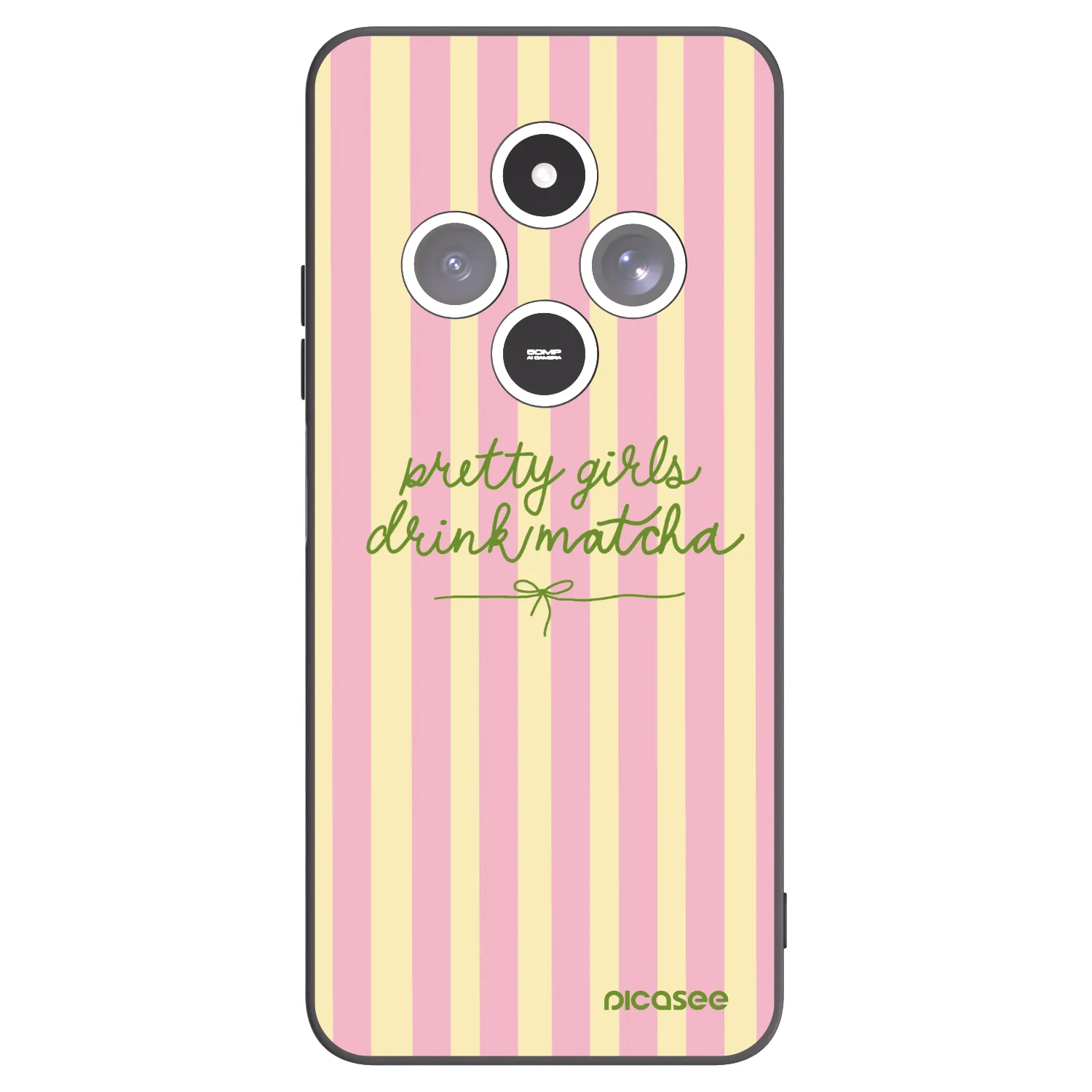 Picasee husă neagră din silicon pentru Xiaomi Redmi 14C - Pretty matcha