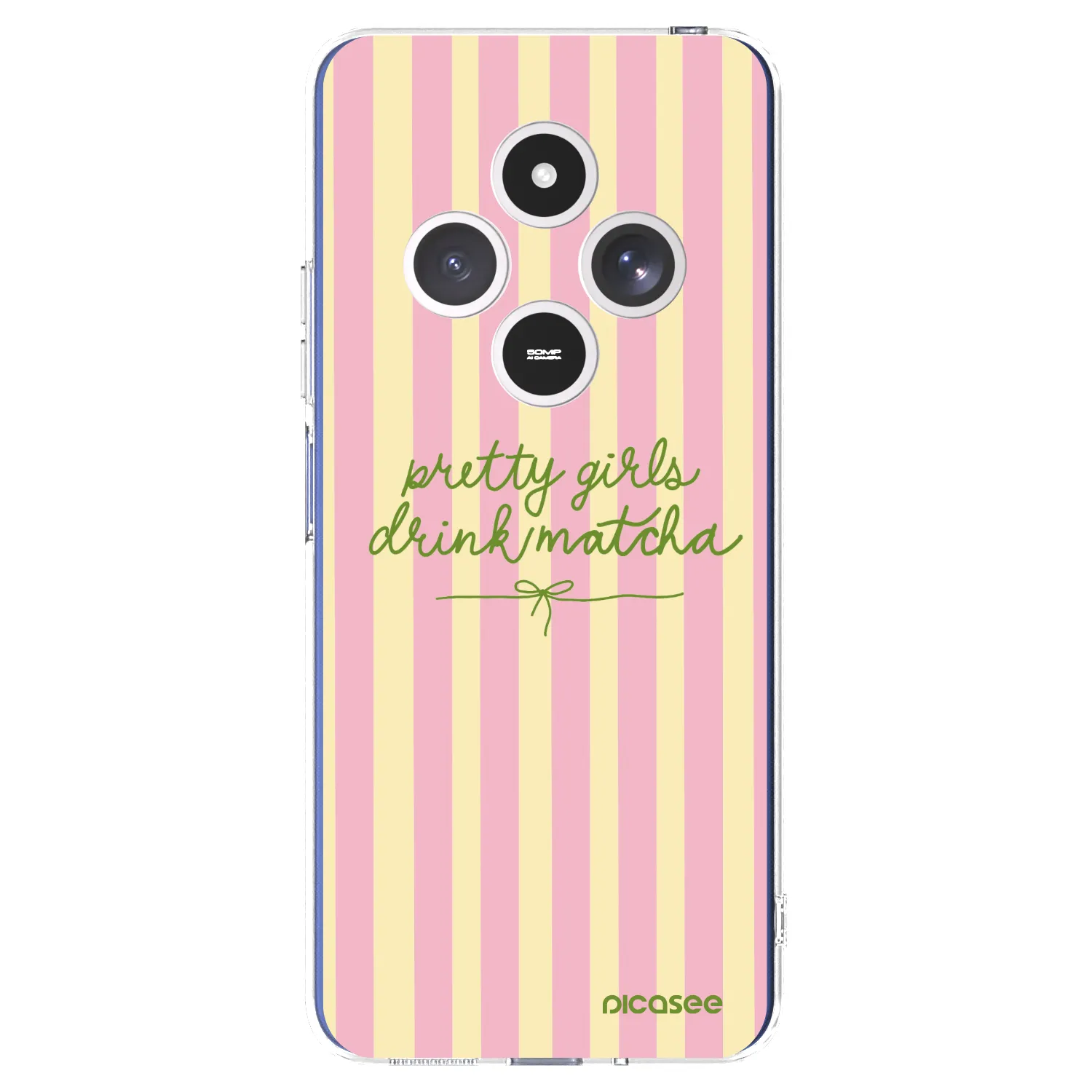 Picasee husă transparentă din silicon pentru Xiaomi Redmi 14C - Pretty matcha