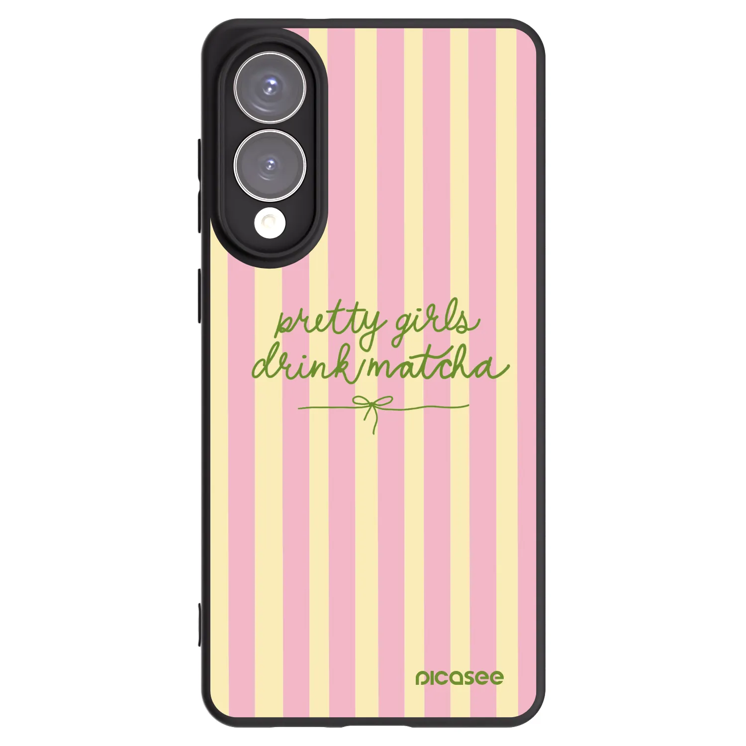 Picasee husă neagră din silicon pentru Samsung Galaxy S25 Edge 5G - Pretty matcha