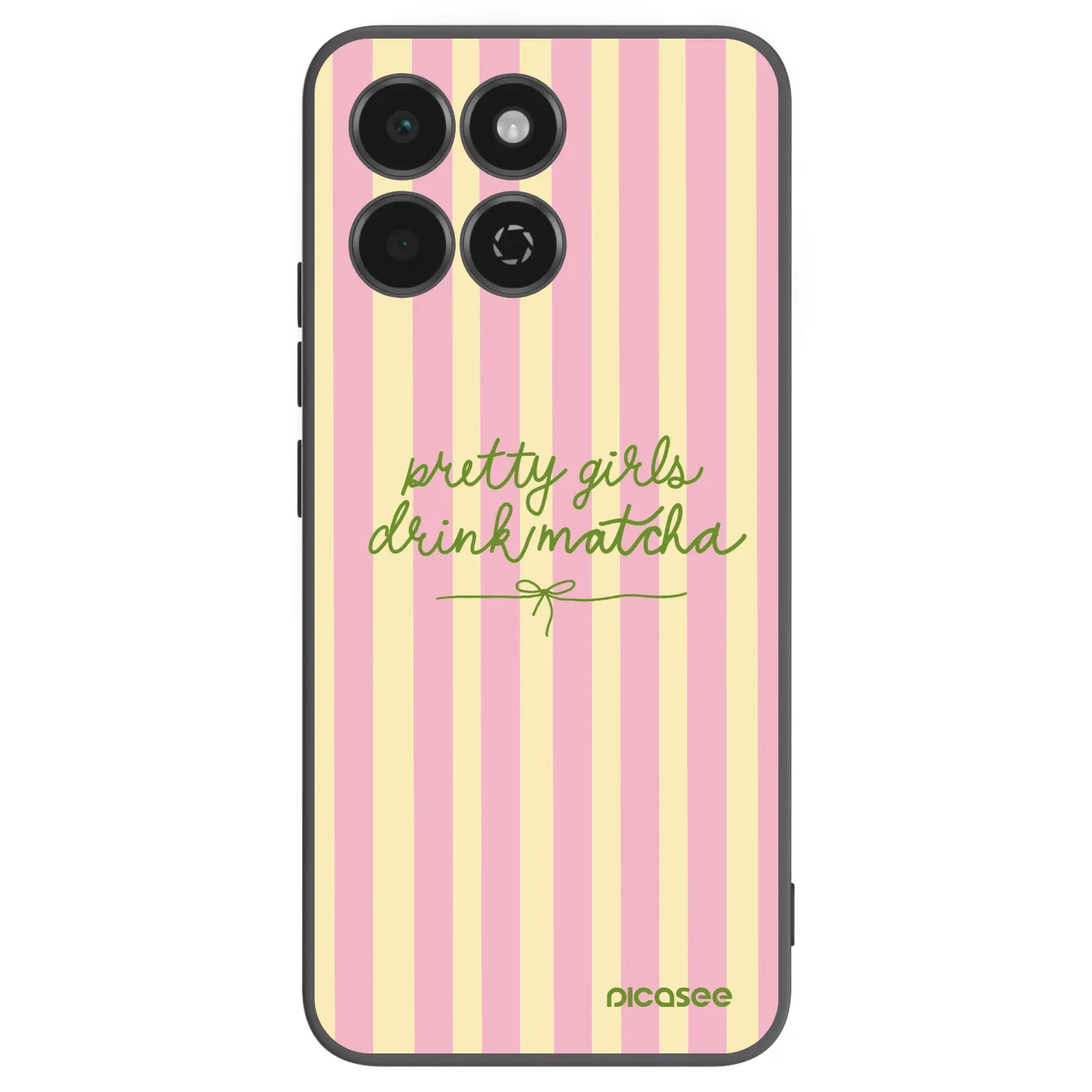 Picasee husă neagră din silicon pentru Honor 200 Smart 5G - Pretty matcha