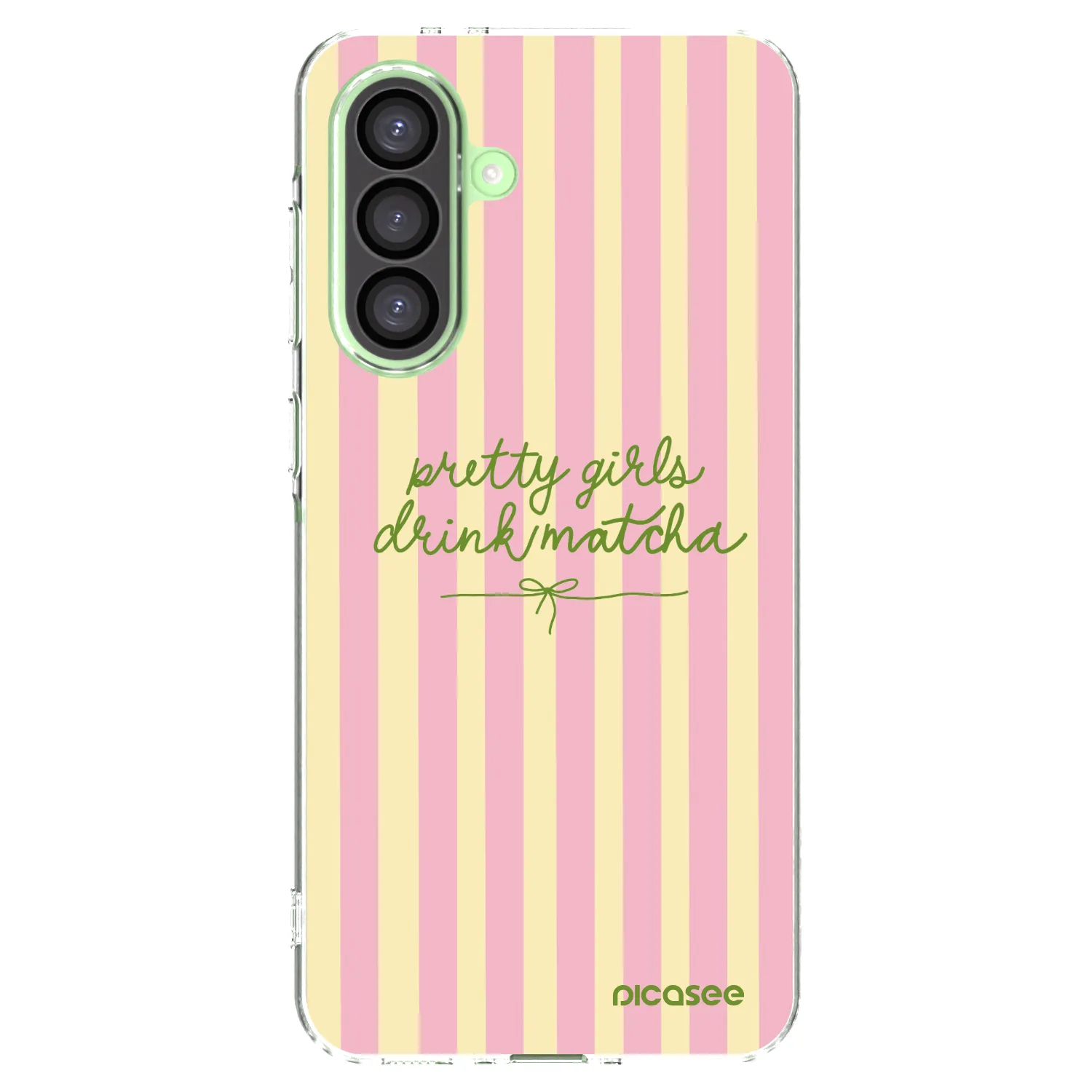 Picasee husă transparentă din silicon pentru Samsung Galaxy A26 5G A266B - Pretty matcha