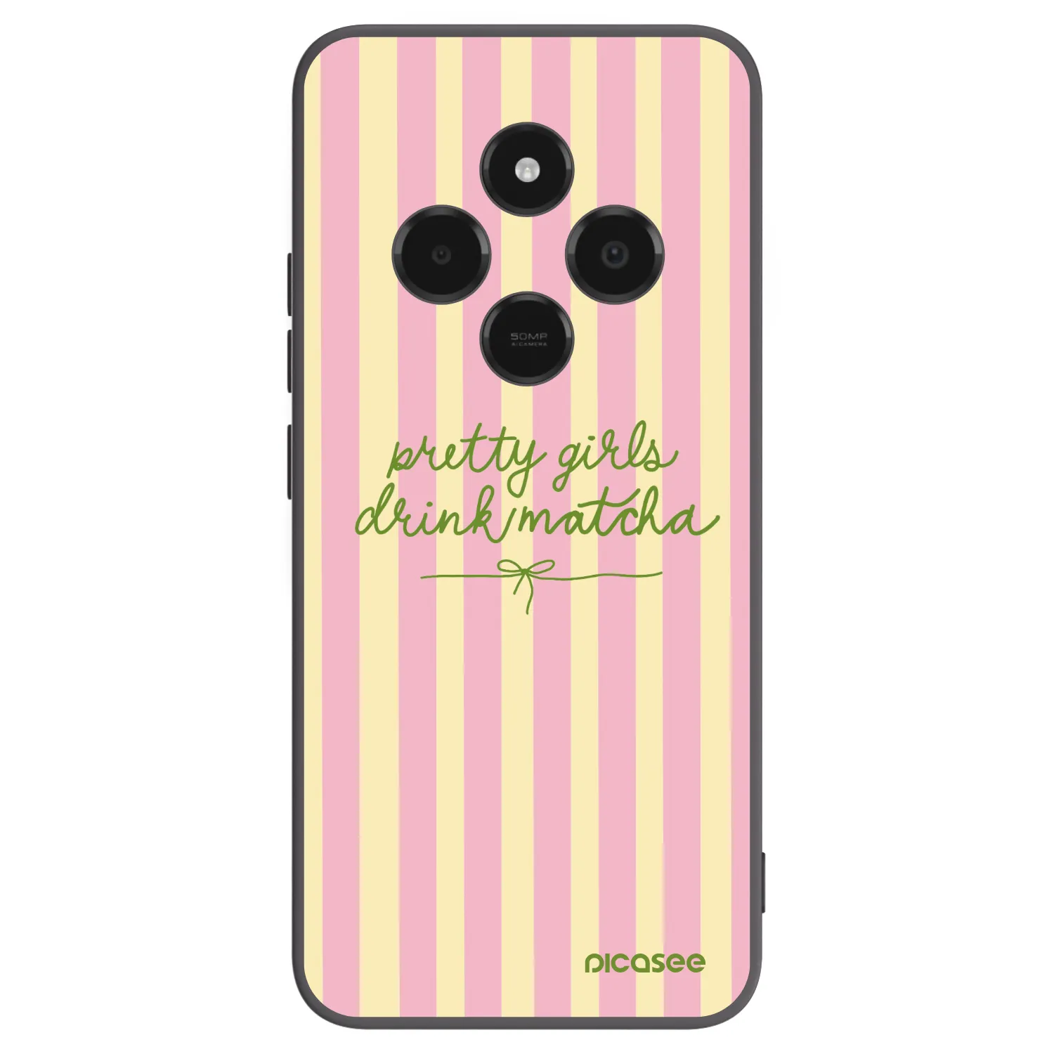 Picasee husă neagră din silicon pentru Xiaomi Poco C75 - Pretty matcha
