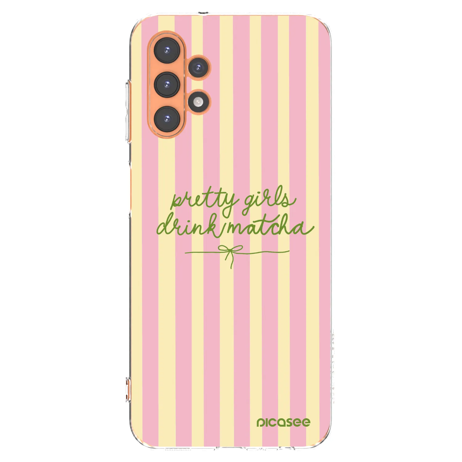 Picasee husă transparentă din silicon pentru Samsung Galaxy A13 5G - Pretty matcha