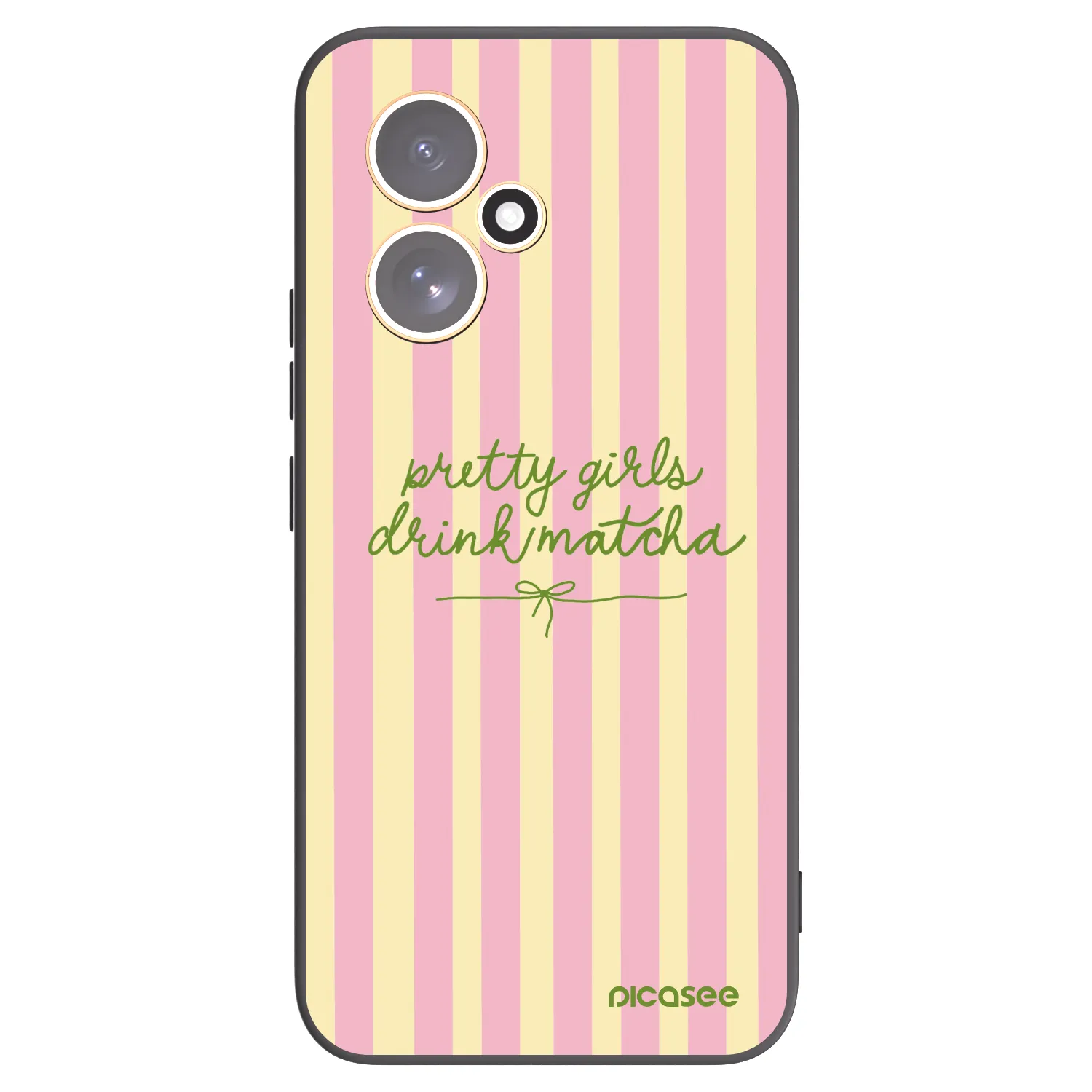 Picasee husă neagră din silicon pentru Honor 400 5G - Pretty matcha