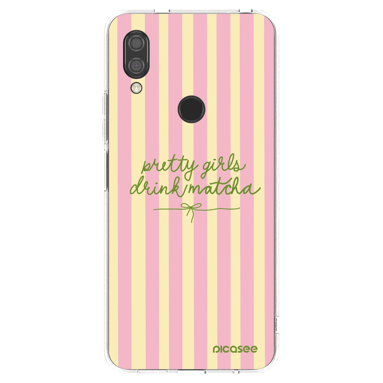 Picasee husă transparentă din silicon pentru Xiaomi Redmi 7 - Pretty matcha