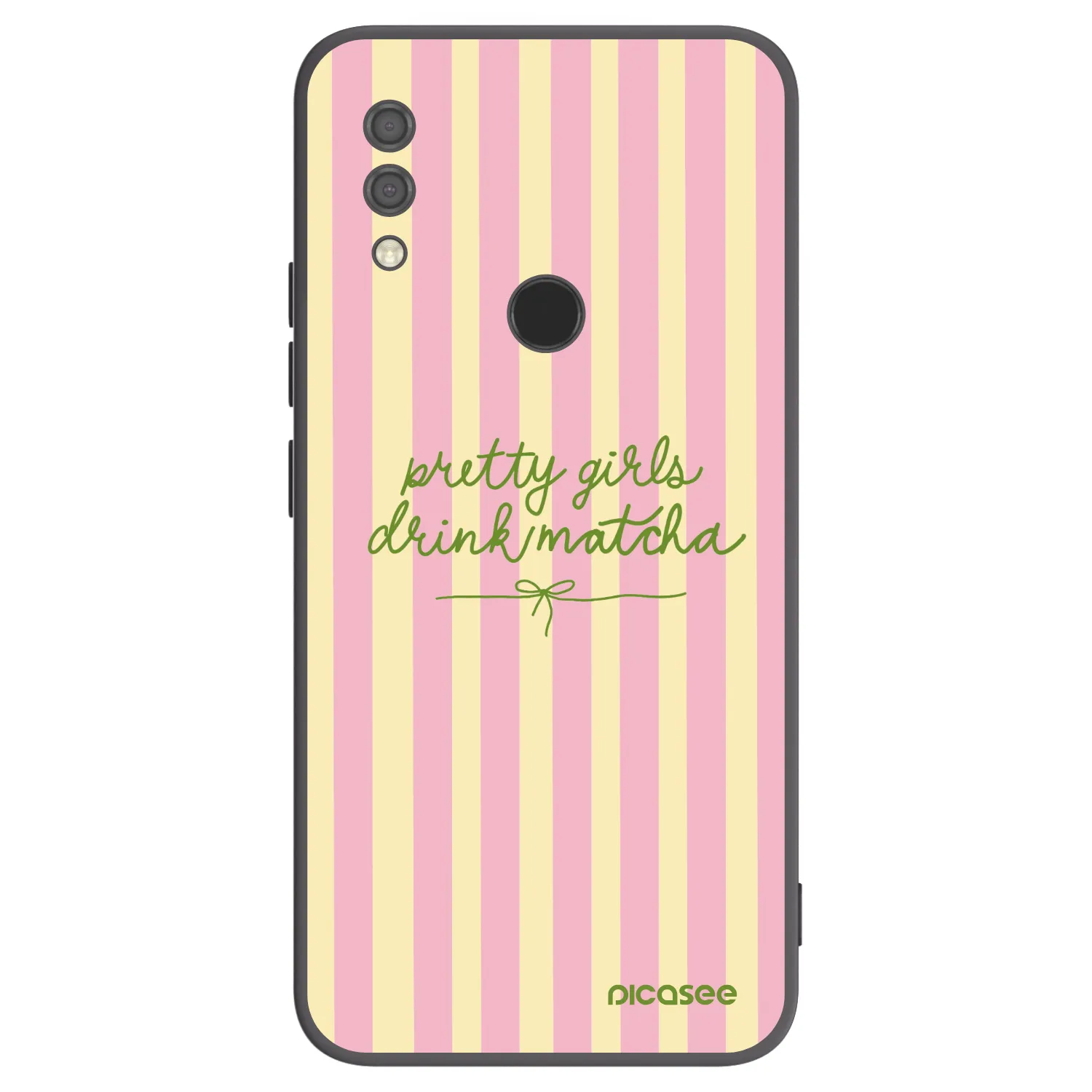 Picasee husă neagră din silicon pentru Xiaomi Redmi 7 - Pretty matcha