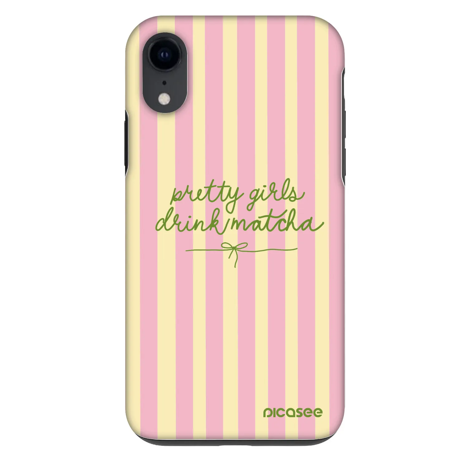 Picasee Fashion Case pentru Apple iPhone XR - Pretty matcha