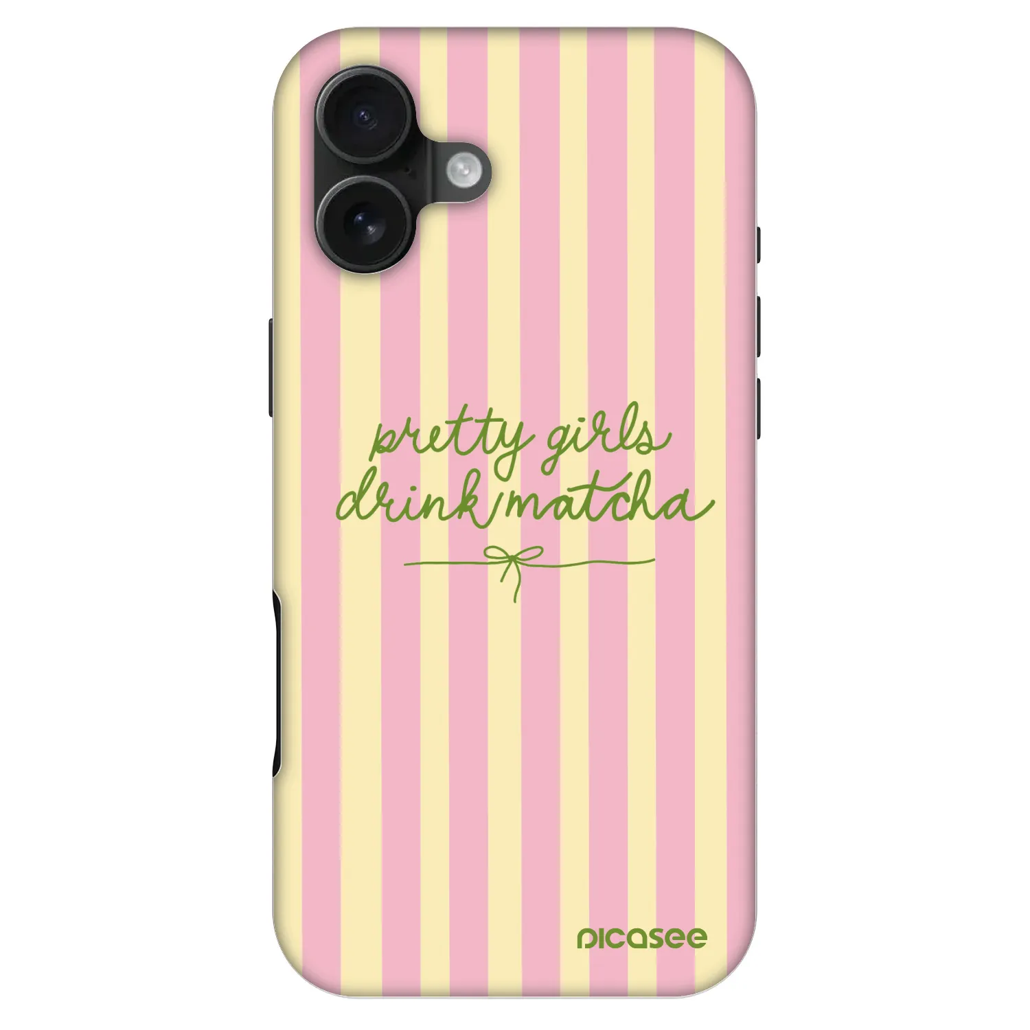 Picasee Fashion Case MagSafe pentru Apple iPhone 16 Plus - Pretty matcha