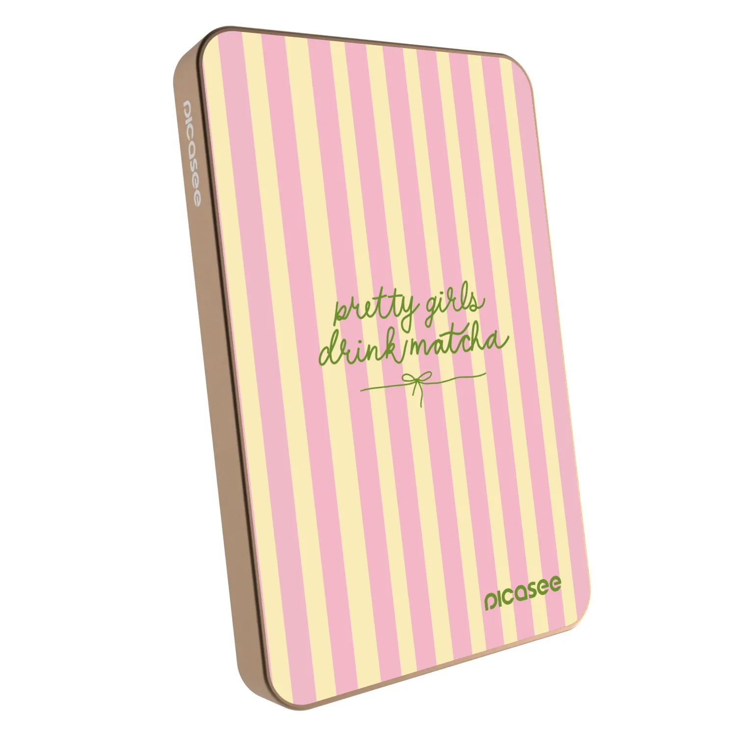 Picasee Powerbank cu MagSafe 5 000 mAh De aur - Pretty matcha
