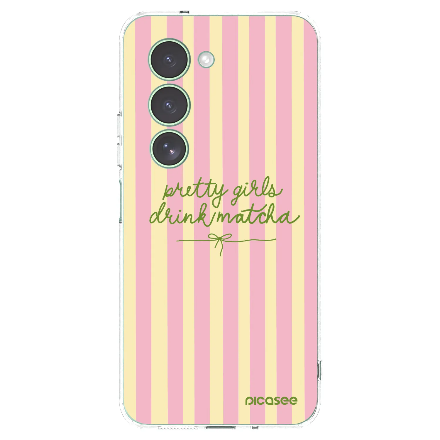Picasee husă transparentă din silicon pentru Xiaomi Redmi 15 5G - Pretty matcha