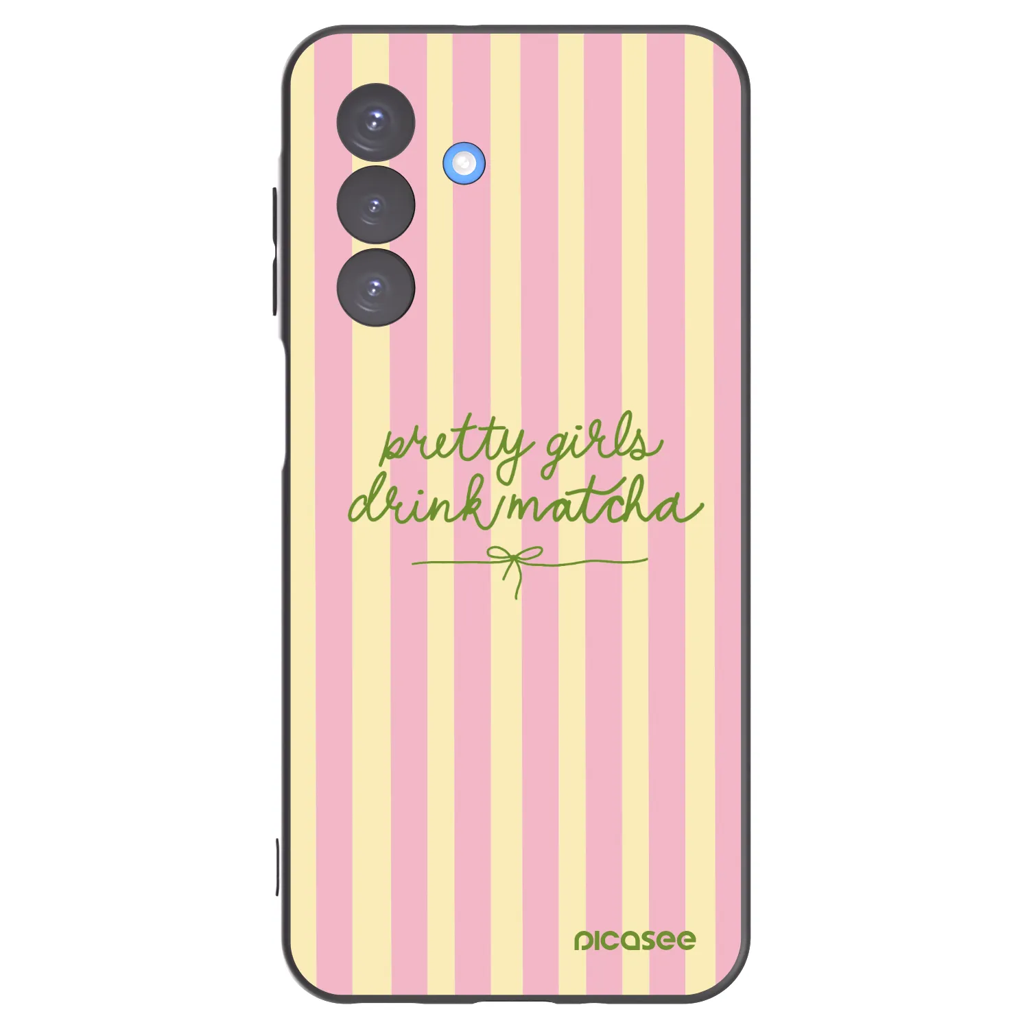 Picasee husă neagră din silicon pentru Samsung Galaxy A17 5G - Pretty matcha