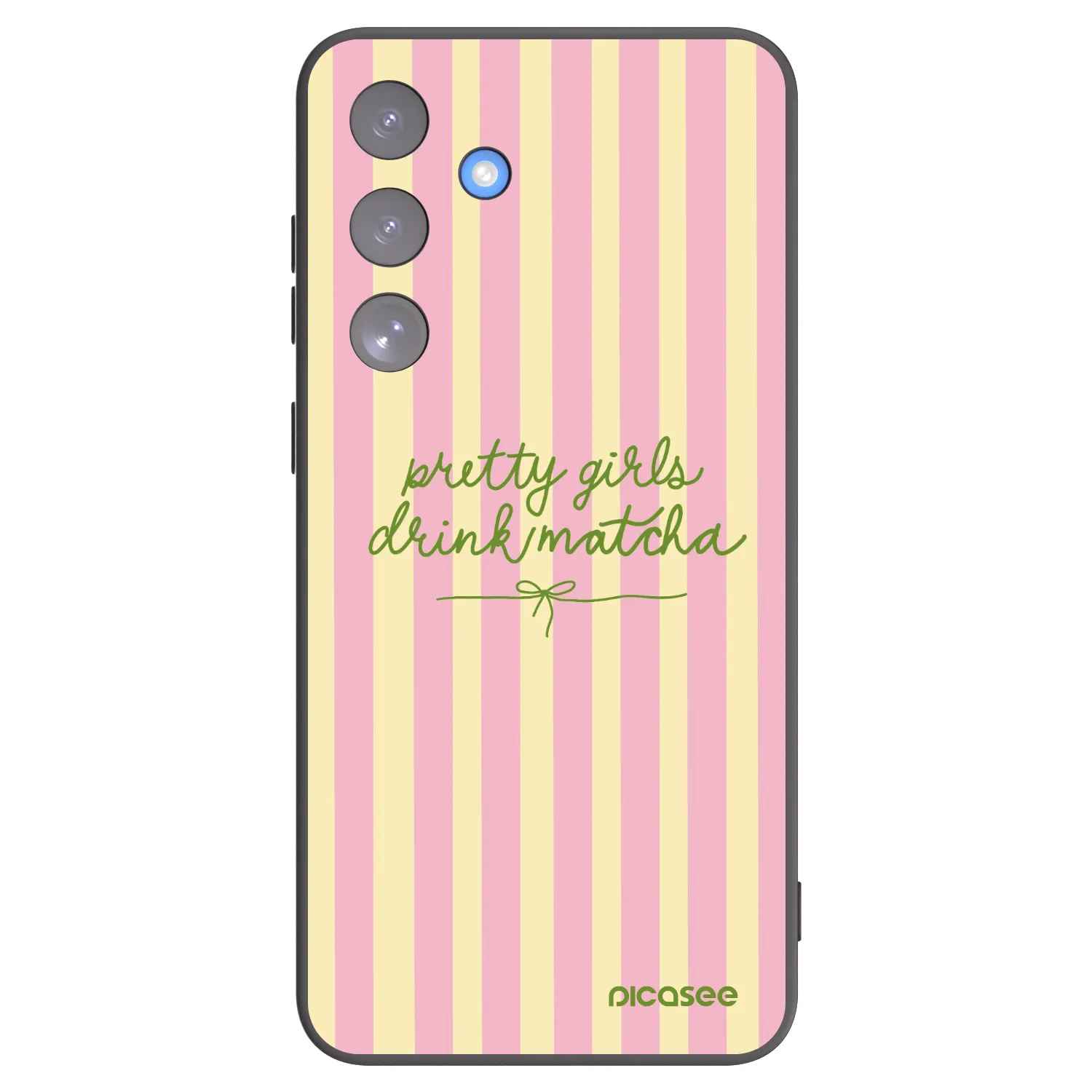 Picasee husă neagră din silicon pentru Samsung Galaxy S25 FE 5G - Pretty matcha