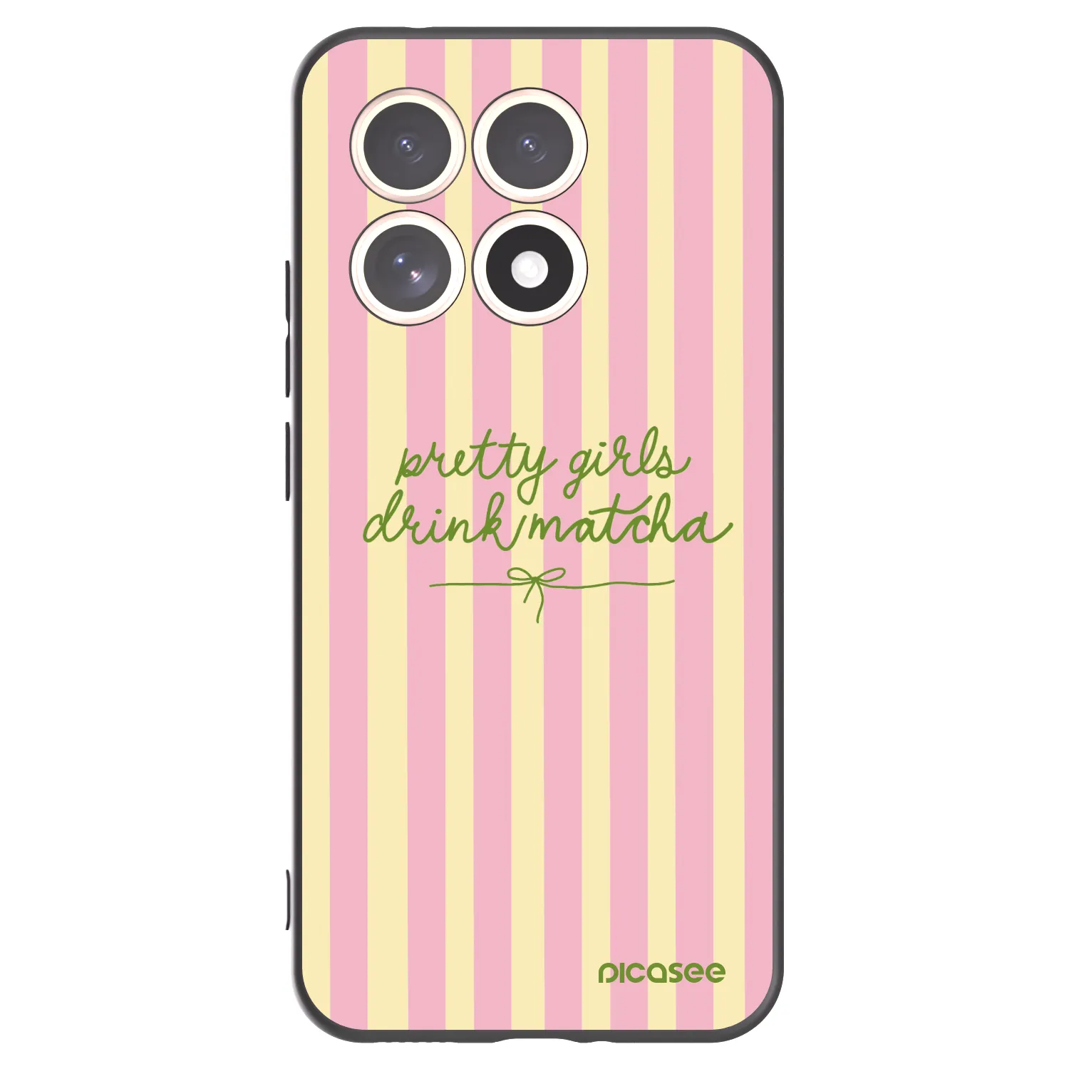 Picasee husă neagră din silicon pentru Xiaomi 15T - Pretty matcha