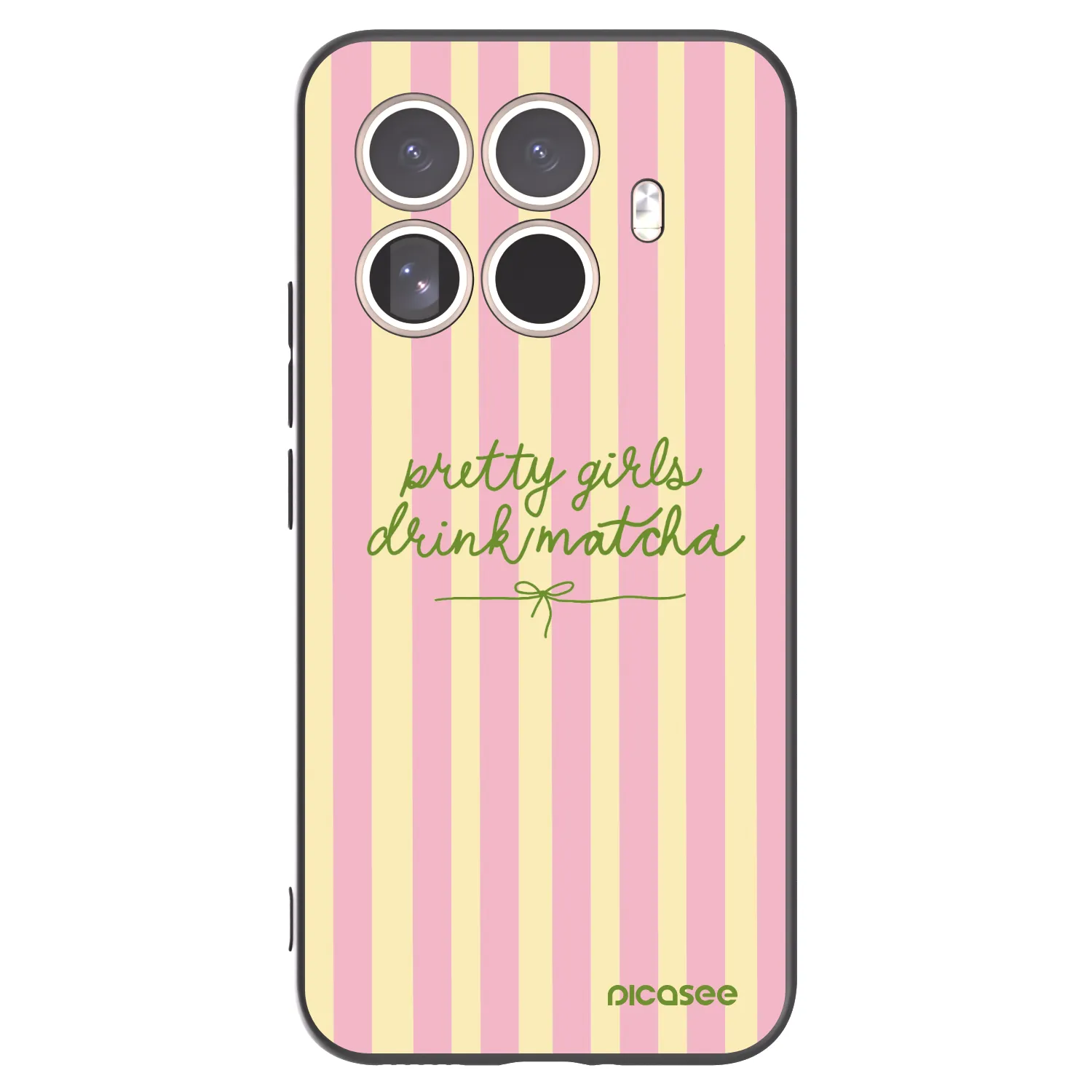 Picasee husă neagră din silicon pentru Xiaomi 15T Pro - Pretty matcha