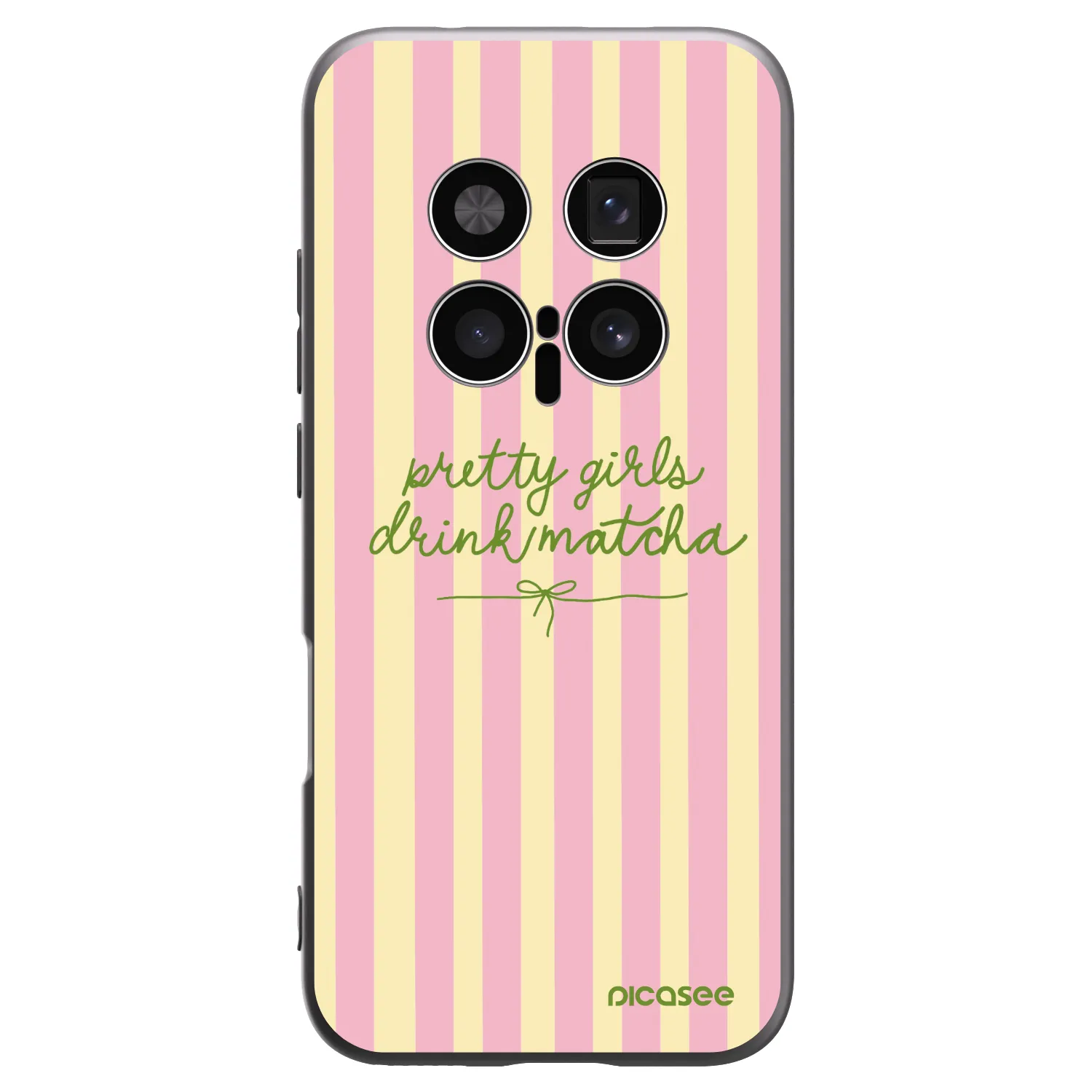 Picasee husă neagră din silicon pentru Honor Magic8 Pro 5G - Pretty matcha
