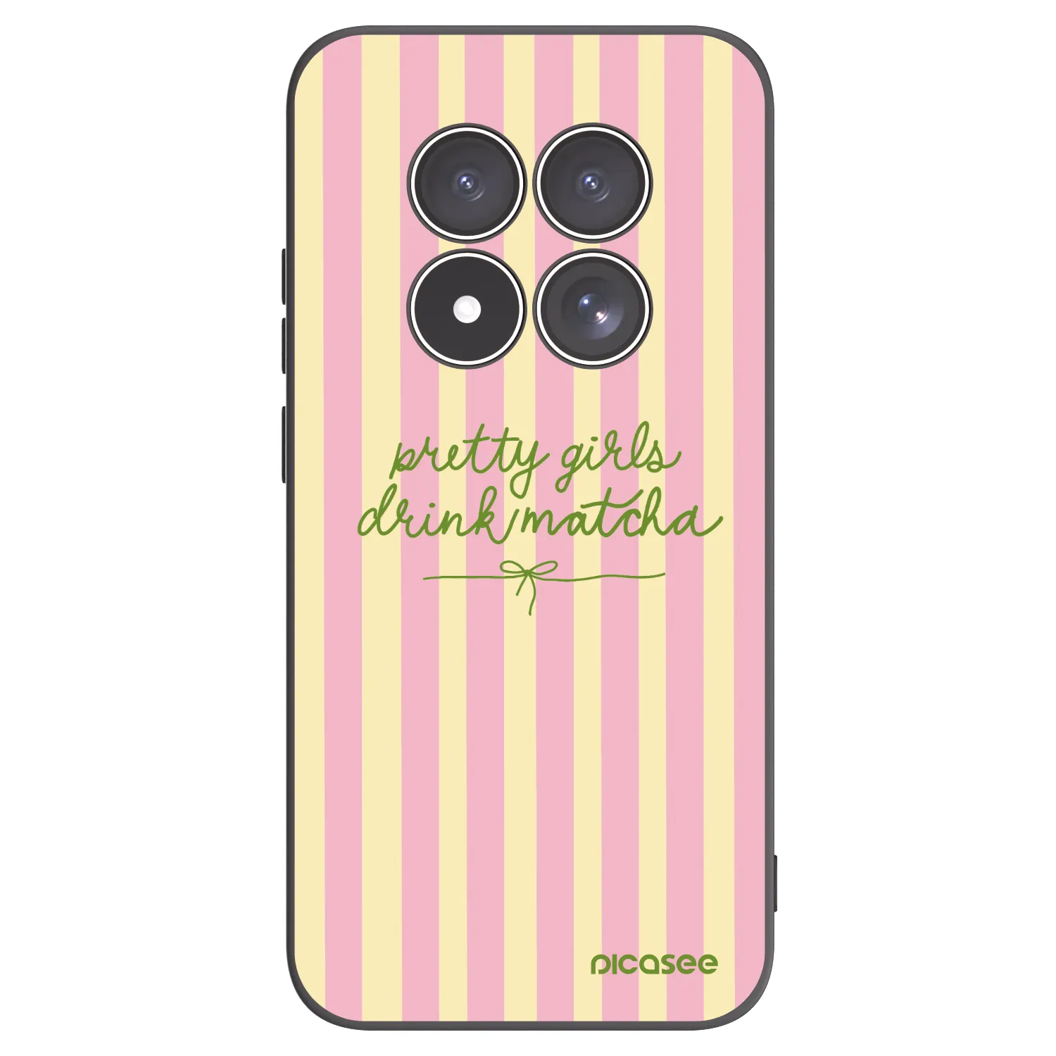 Picasee husă neagră din silicon pentru Xiaomi Redmi Note 15 Pro 5G - Pretty matcha
