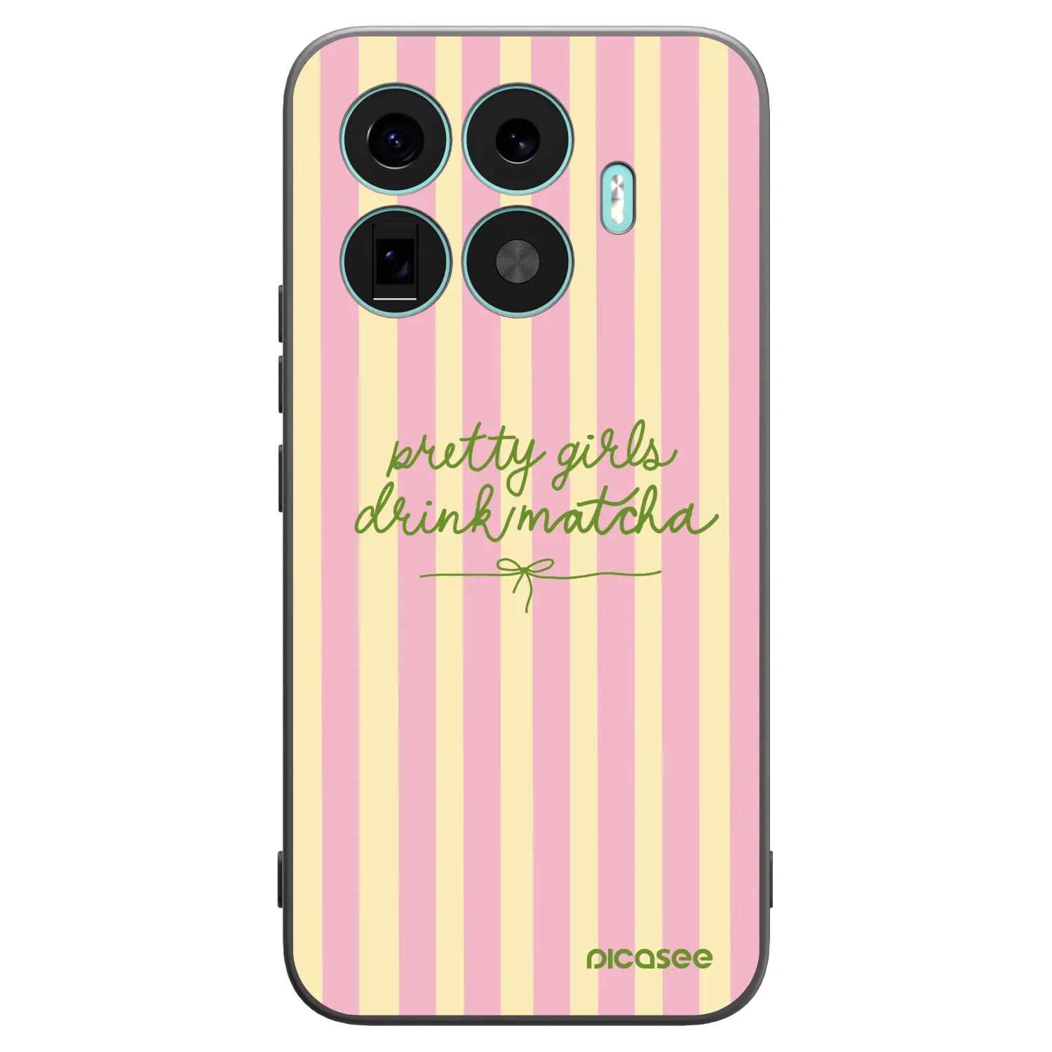 Picasee husă neagră din silicon pentru Xiaomi 17T Pro - Pretty matcha