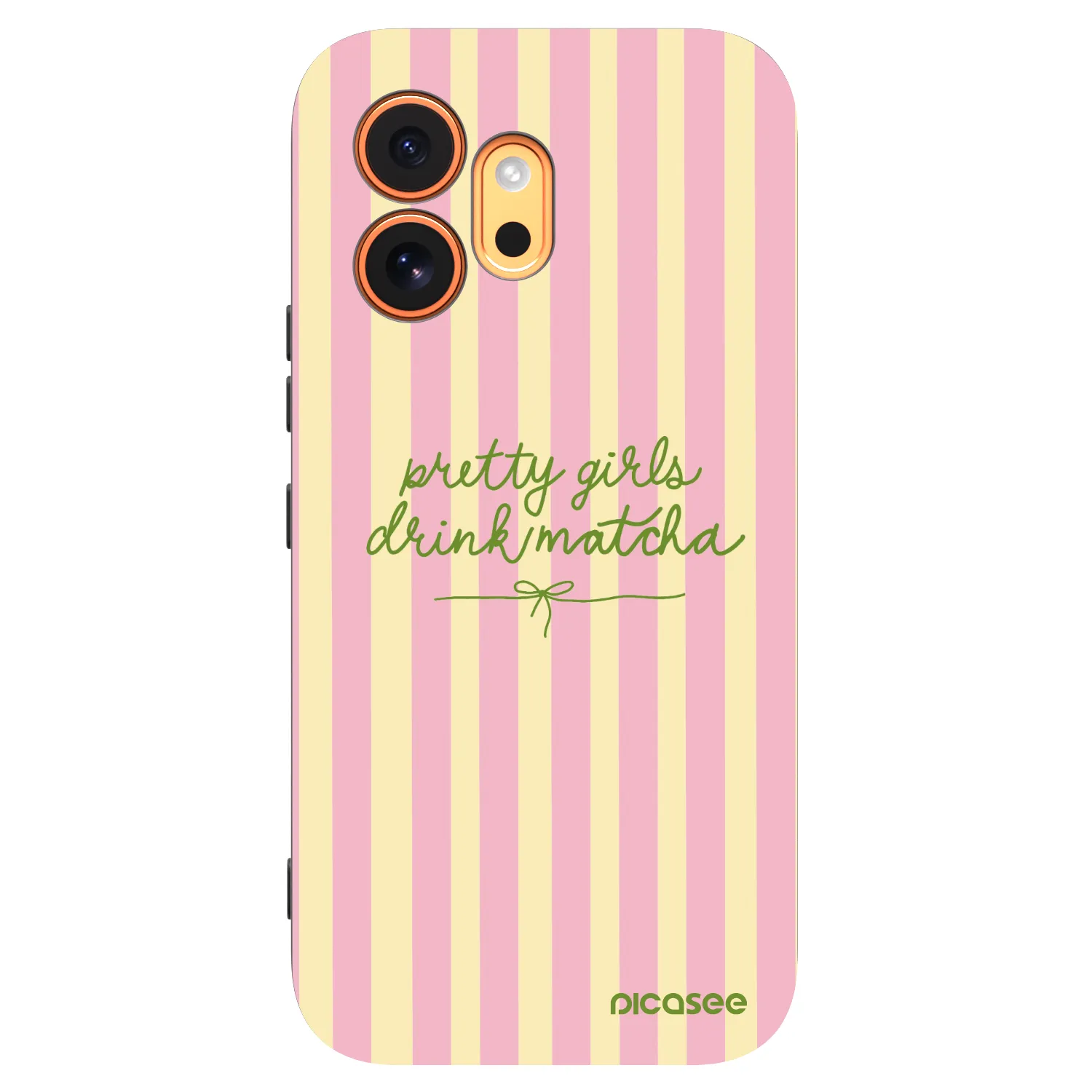 Picasee husă neagră din silicon pentru Honor 600 - Pretty matcha