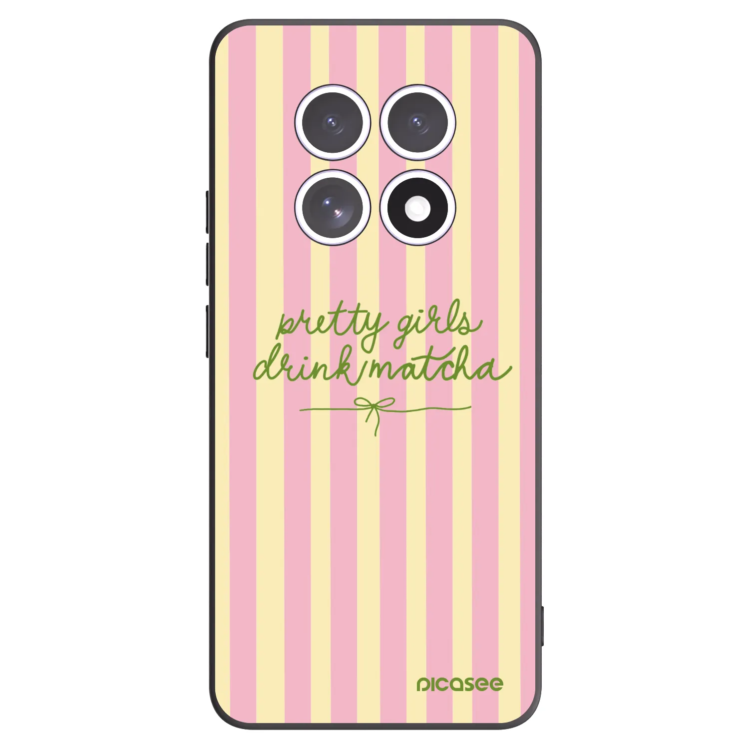 Picasee husă neagră din silicon pentru Xiaomi Redmi Note 15 5G - Pretty matcha