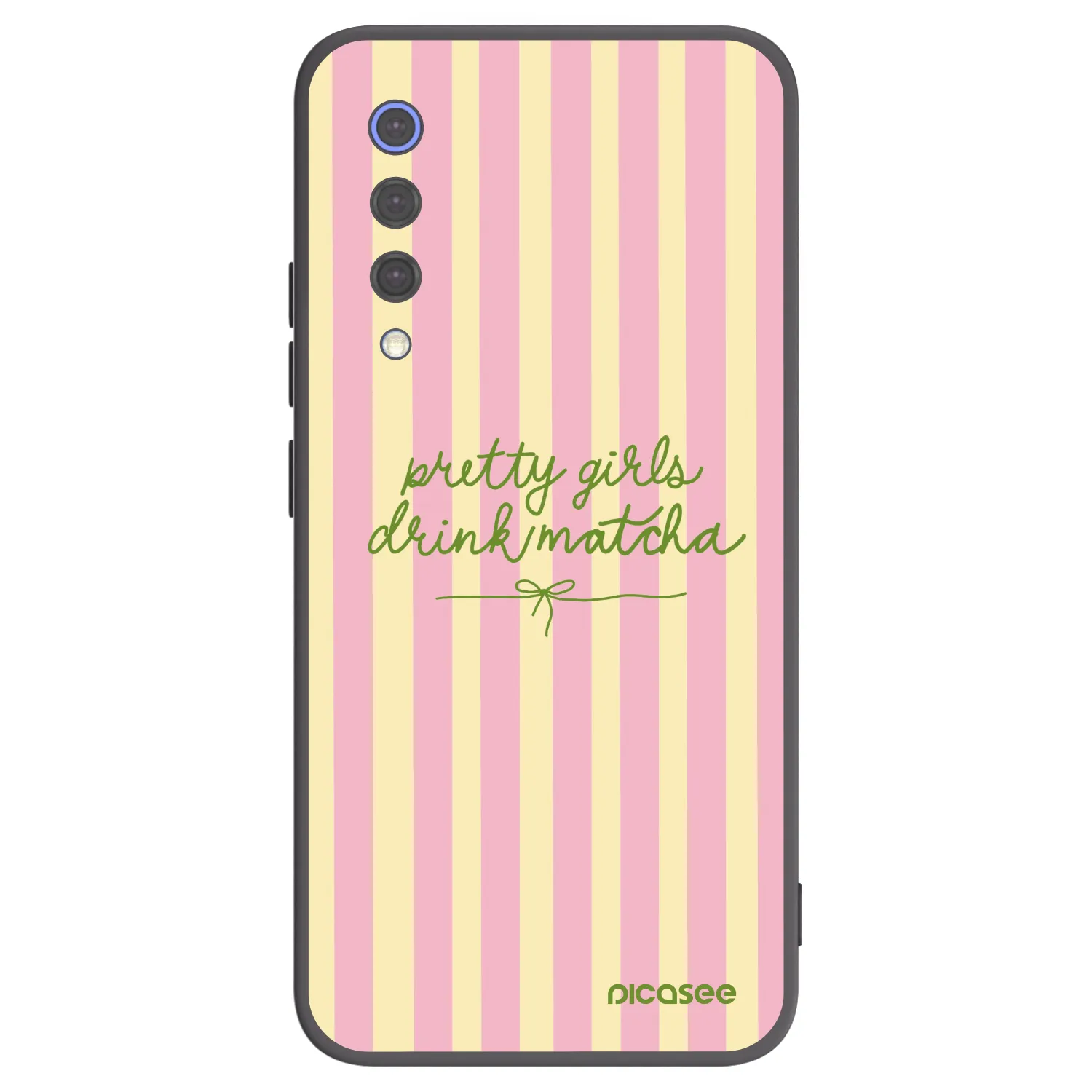 Picasee husă neagră din silicon pentru Xiaomi Mi 9 SE - Pretty matcha