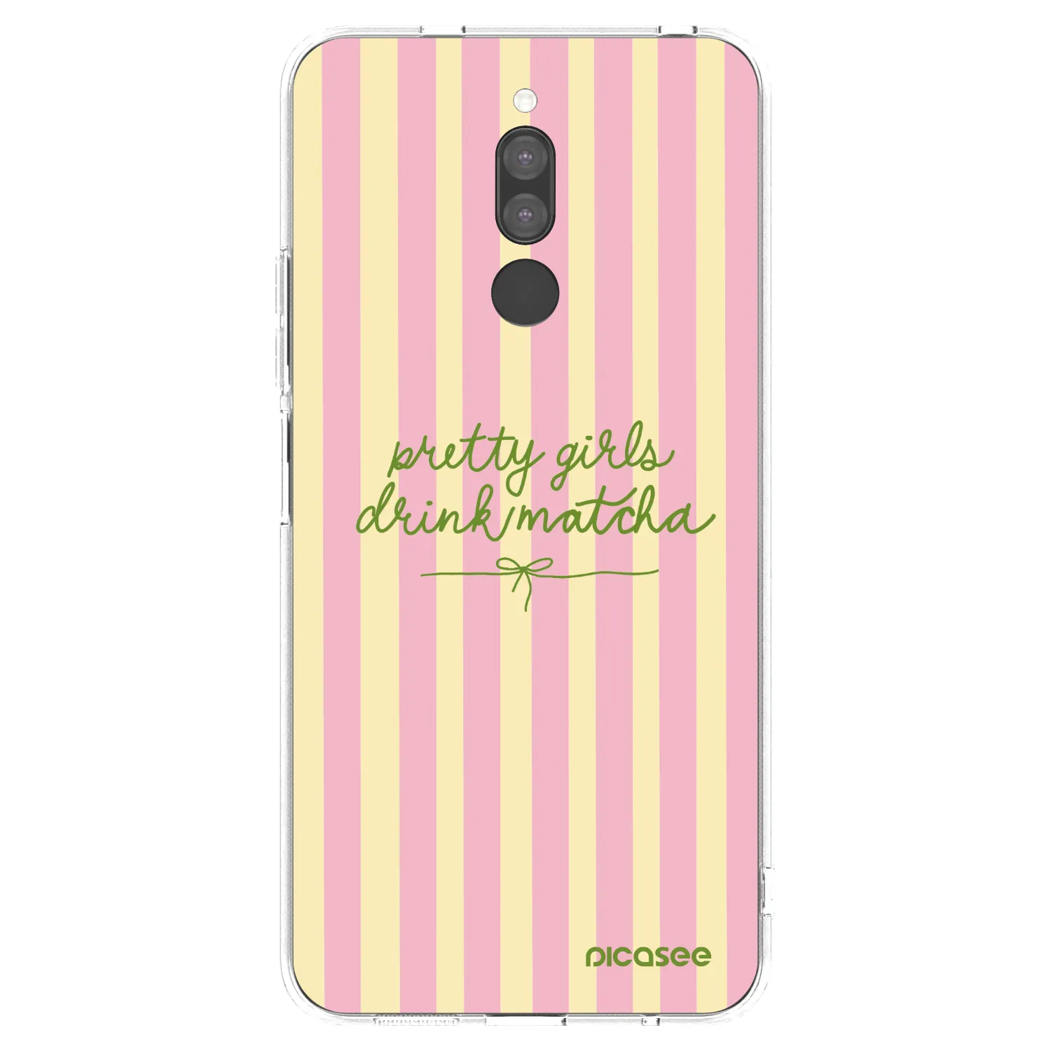 Picasee husă transparentă din silicon pentru Xiaomi Redmi 8 - Pretty matcha