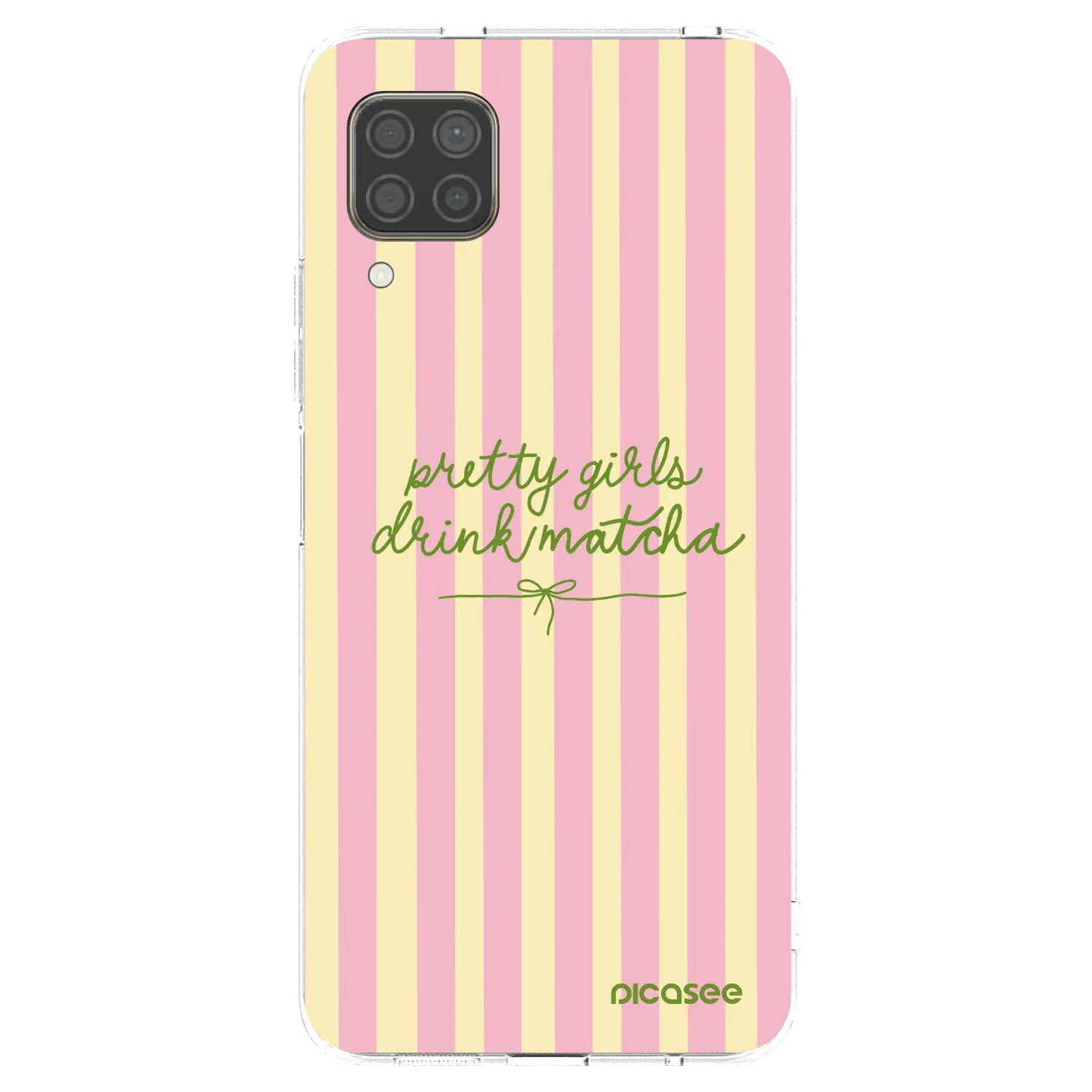 Picasee husă transparentă din silicon pentru Huawei P40 Lite - Pretty matcha