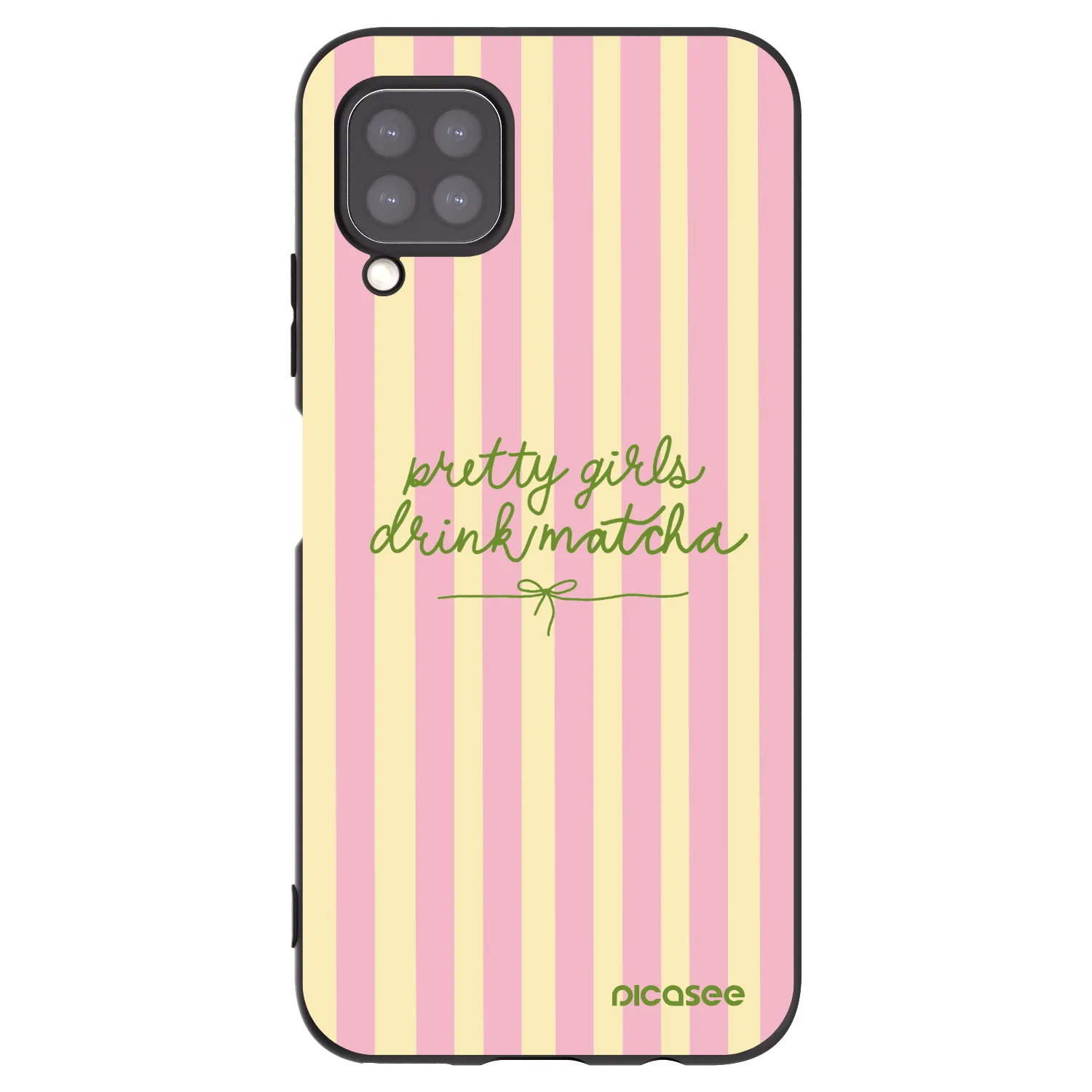 Picasee husă neagră din silicon pentru Huawei P40 Lite - Pretty matcha
