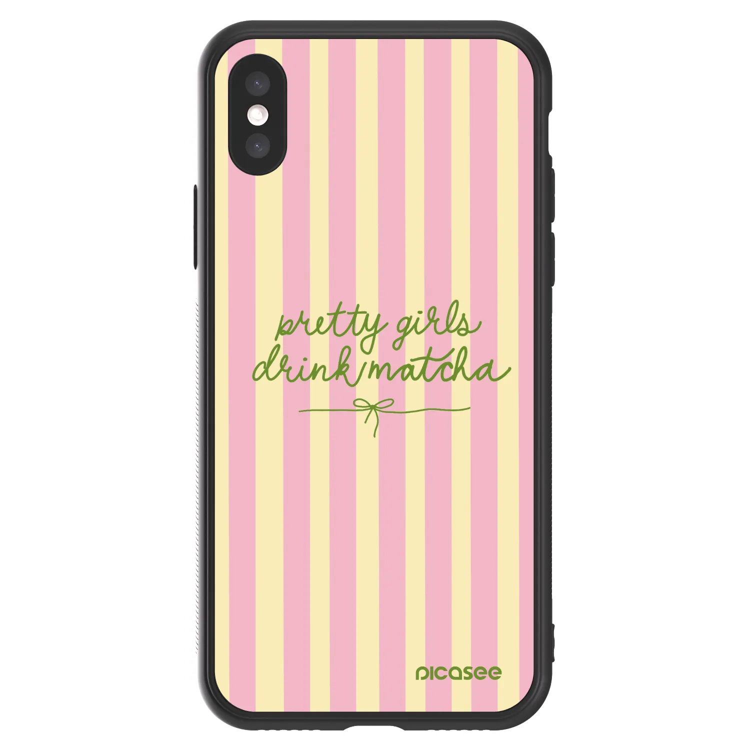 Picasee ULTIMATE CASE pentru Apple iPhone X/XS - Pretty matcha