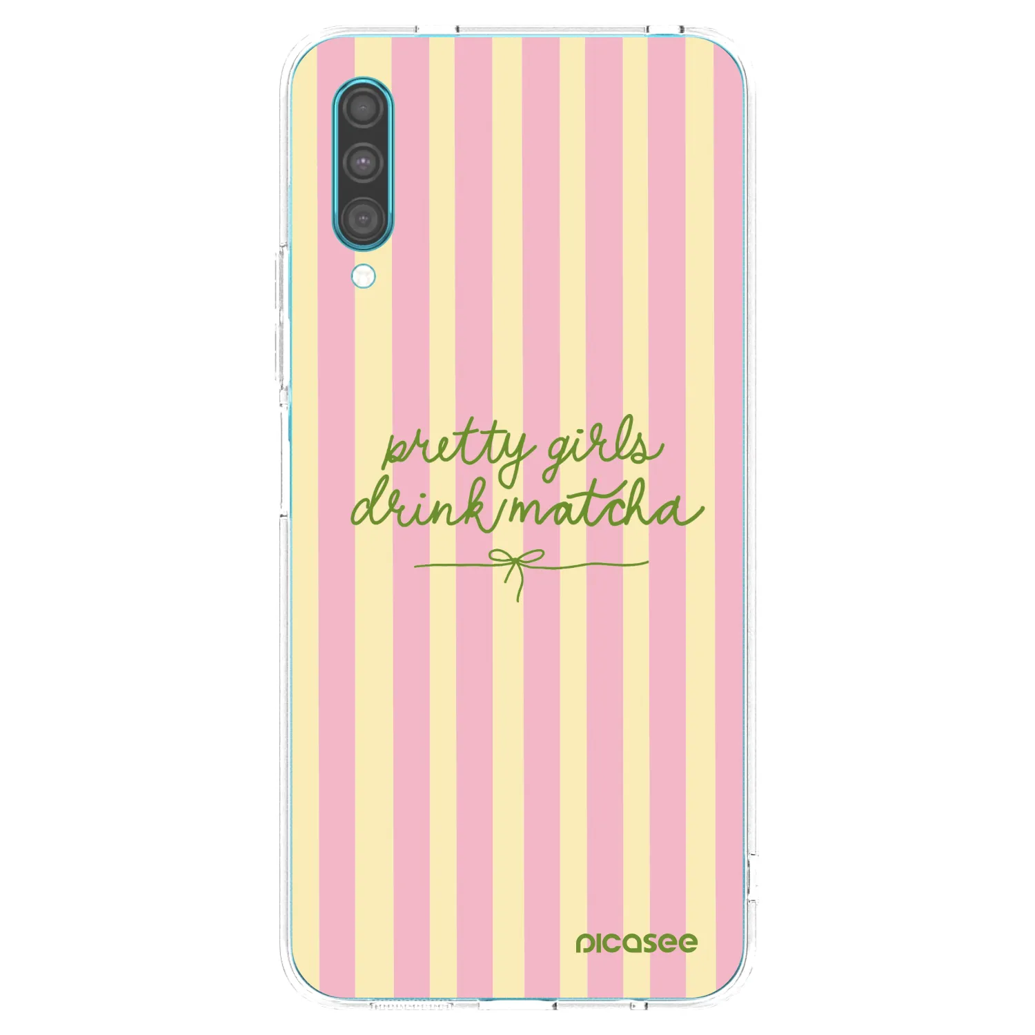 Picasee husă transparentă din silicon pentru Samsung Galaxy A30s A307F - Pretty matcha