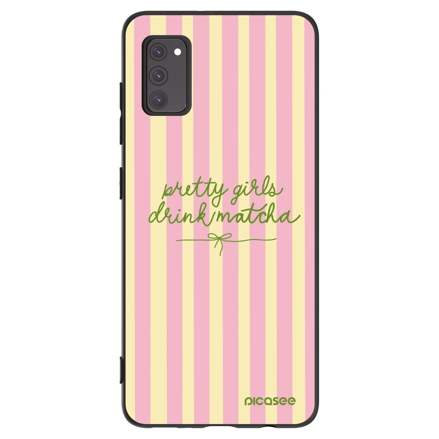 Picasee husă neagră din silicon pentru Samsung Galaxy A41 A415F - Pretty matcha