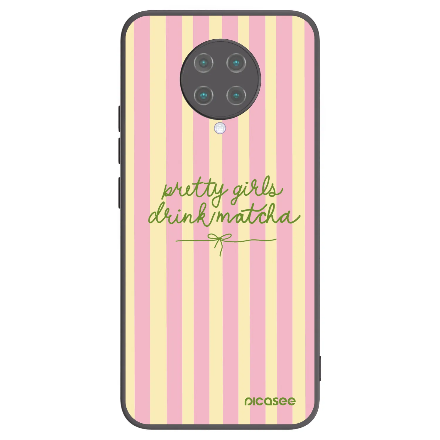 Picasee husă neagră din silicon pentru Xiaomi Poco F2 Pro - Pretty matcha