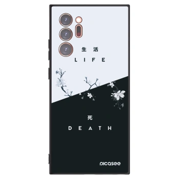 Picasee husă neagră din silicon pentru Samsung Galaxy Note 20 Ultra - Life - Death