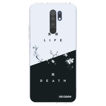 Picasee husă transparentă din silicon pentru Xiaomi Redmi 9 - Life - Death