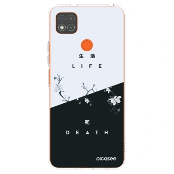 Picasee husă transparentă din silicon pentru Xiaomi Redmi 9C - Life - Death